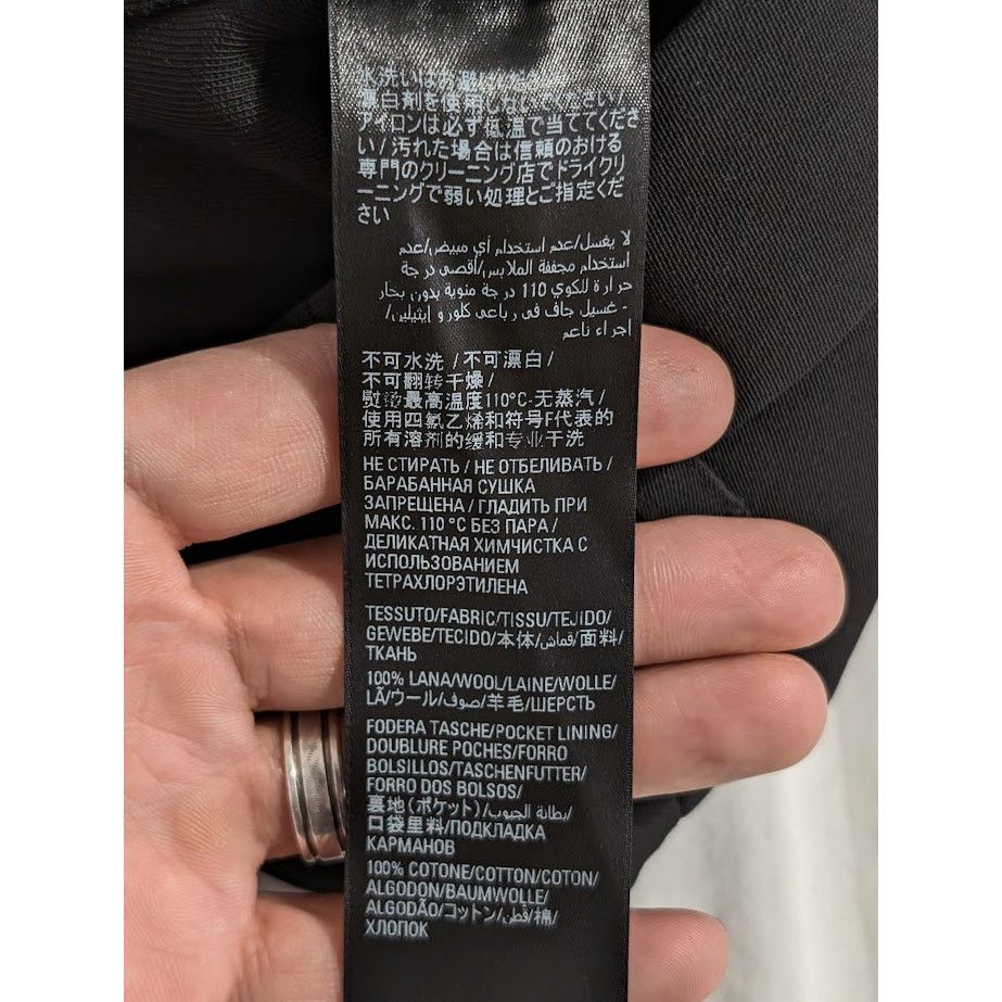 Balenciaga o1rshd1 Casual Pant in Black Size US 28 / EU 44 - 21 Thumbnail