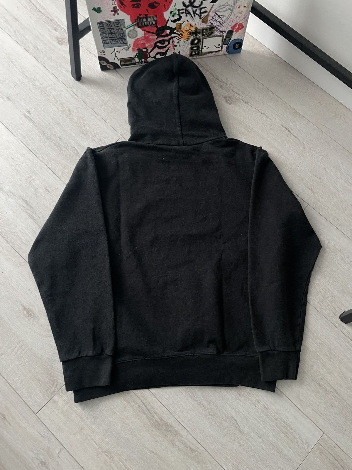 Vintage Vintage Choppers 00’s Biker Black Hoodie Printed Y2K RARE Size US S / EU 44-46 / 1 - 4 Thumbnail