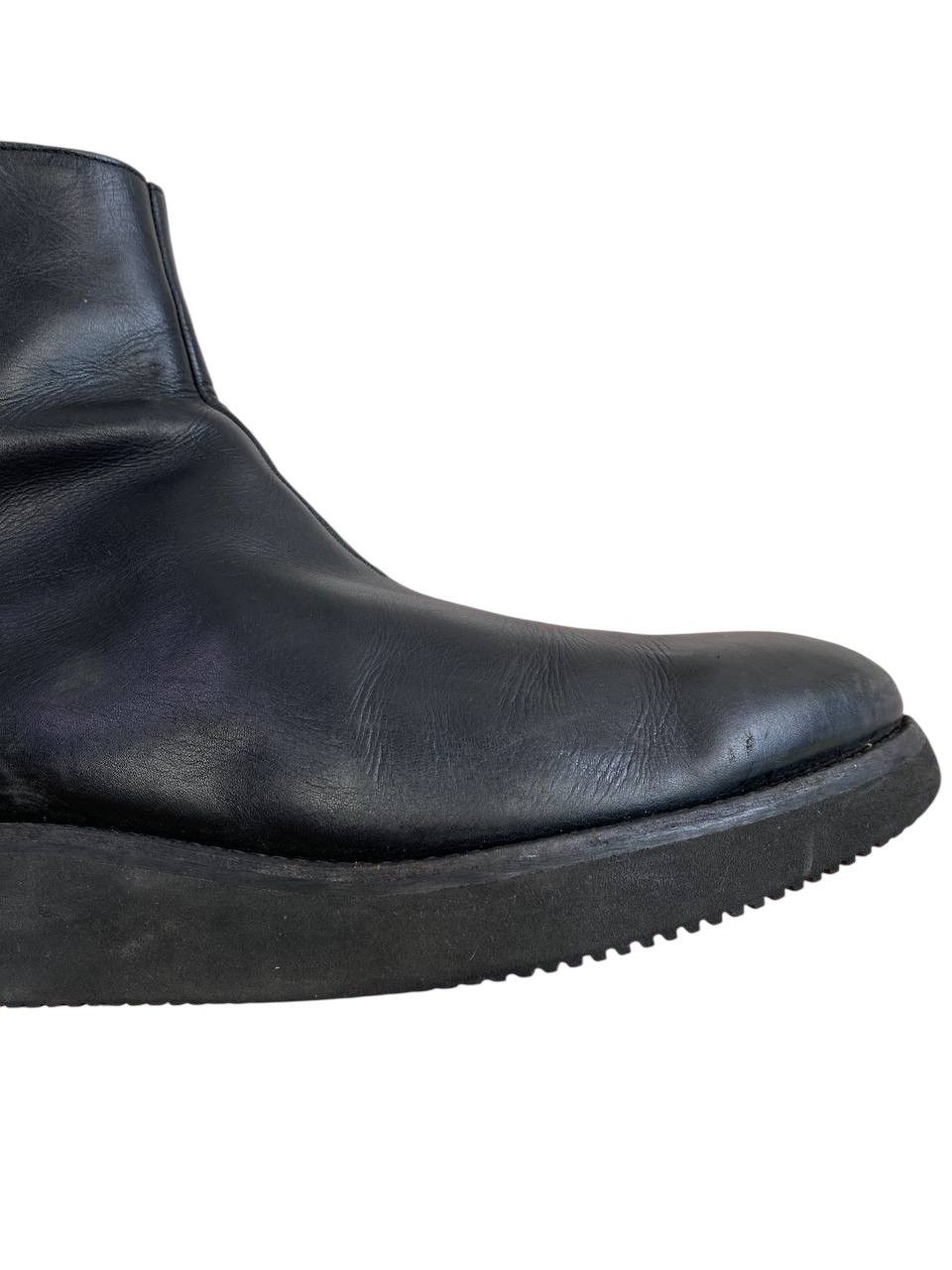 Lad Musician Lad Musician Back Zipper Leather Ankle Boots Size US 11.5 / EU 44-45 - 20 Thumbnail