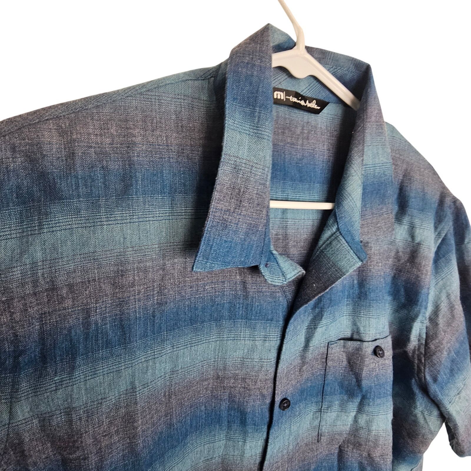 TravisMathew Travis Mathew Mens Striped Button Shirt Size L Preppy Casual Size US L / EU 52-54 / 3 - 5 Thumbnail