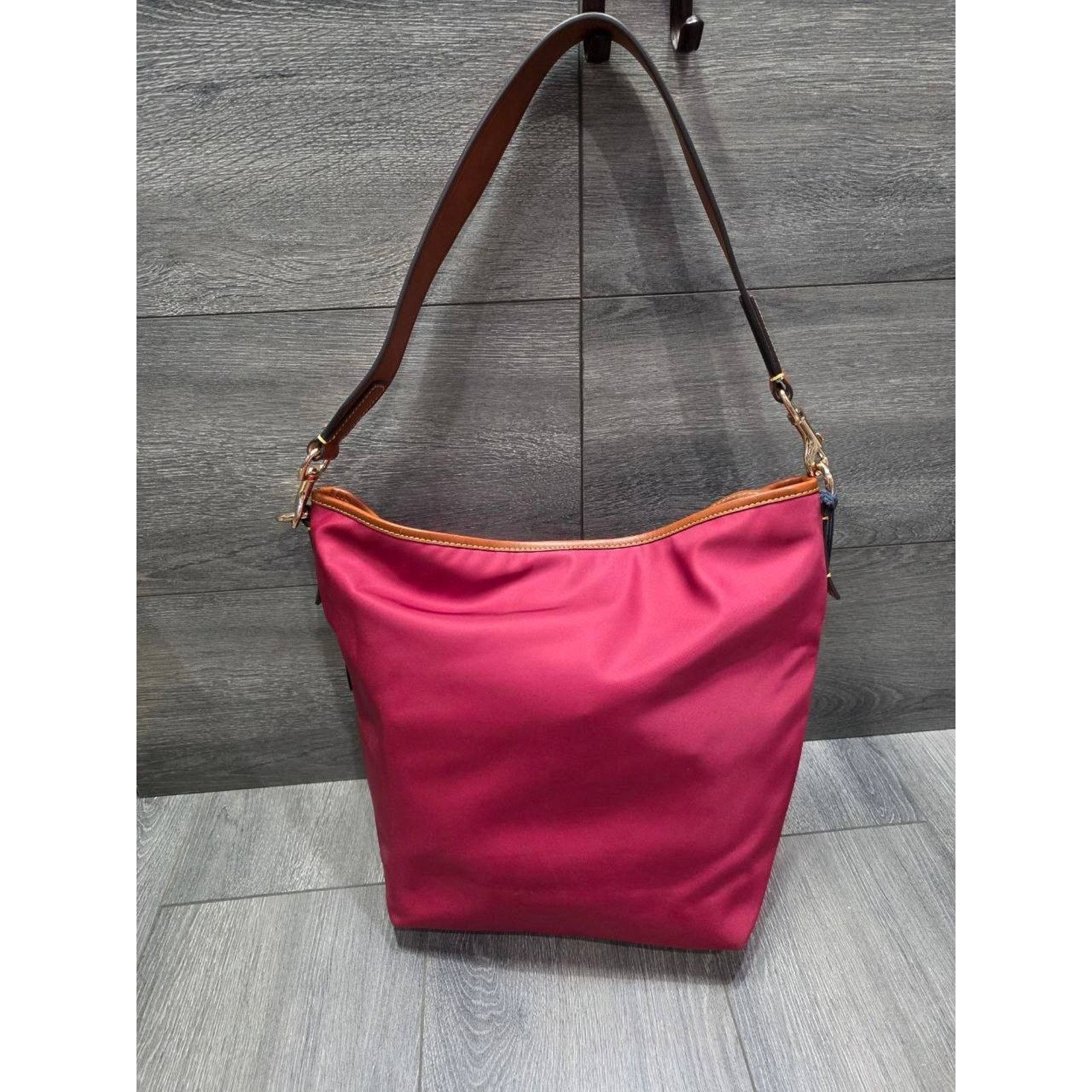 Dooney & Bourke Dooney & Bourke burgundy Wayfarer Small Hobo Cro bag B000555 Size ONE SIZE - 11 Thumbnail
