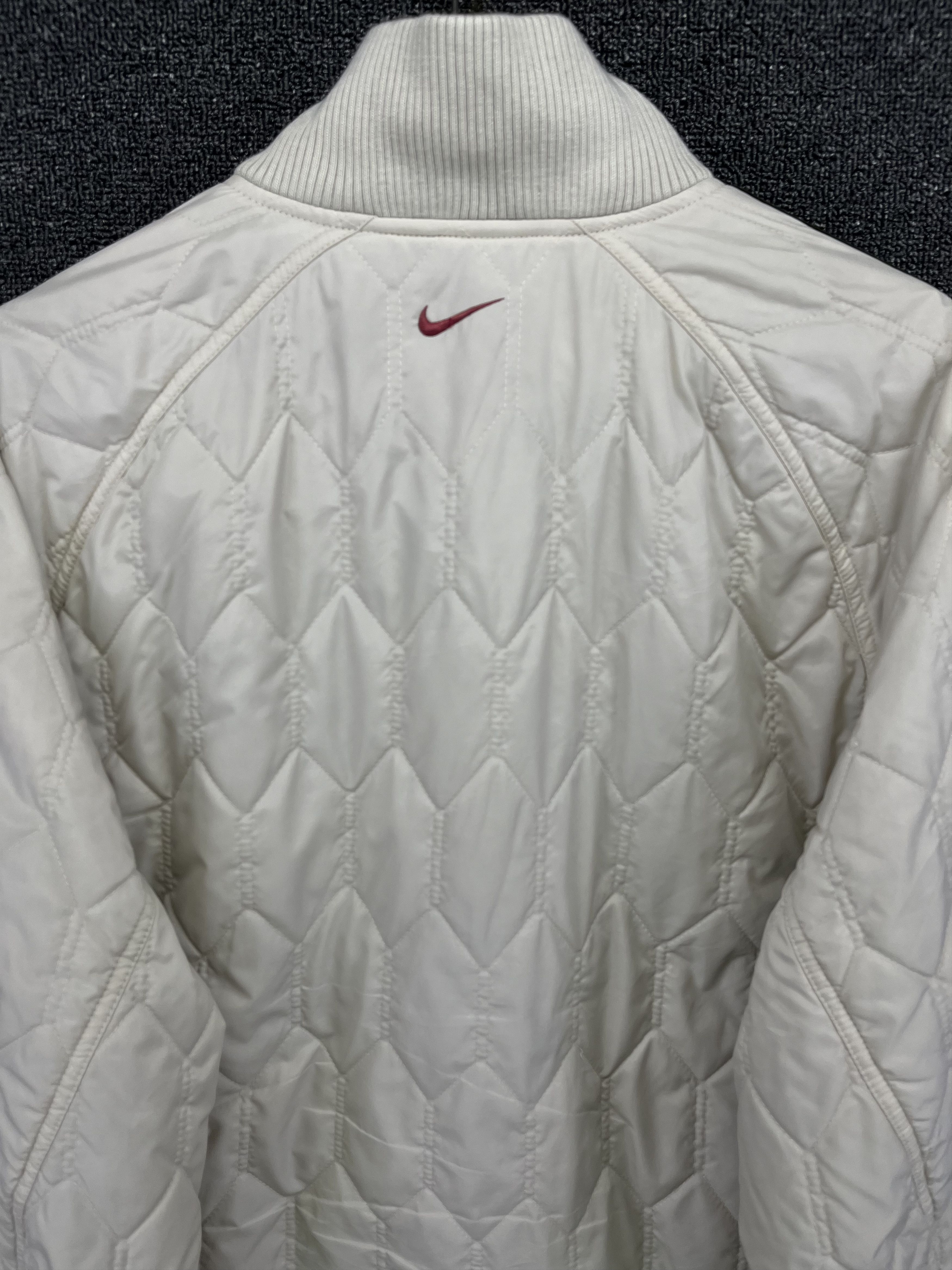 Nike Vintage Nike Quilted Zip Up Rare Jacket Size US L / EU 52-54 / 3 - 10 Thumbnail