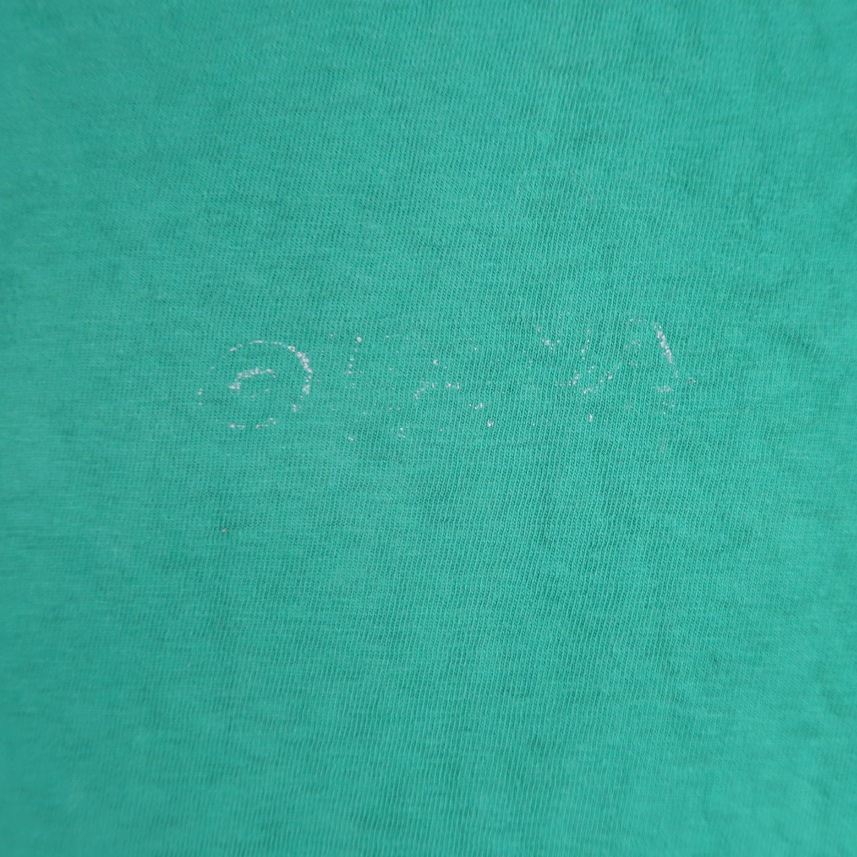 Hanes VINTAGE Tako Poke T Shirt Mens L Green Distressed Graphic Print 80s 90s Dog Funny Streetwear Size US L / EU 52-54 / 3 - 6 Thumbnail