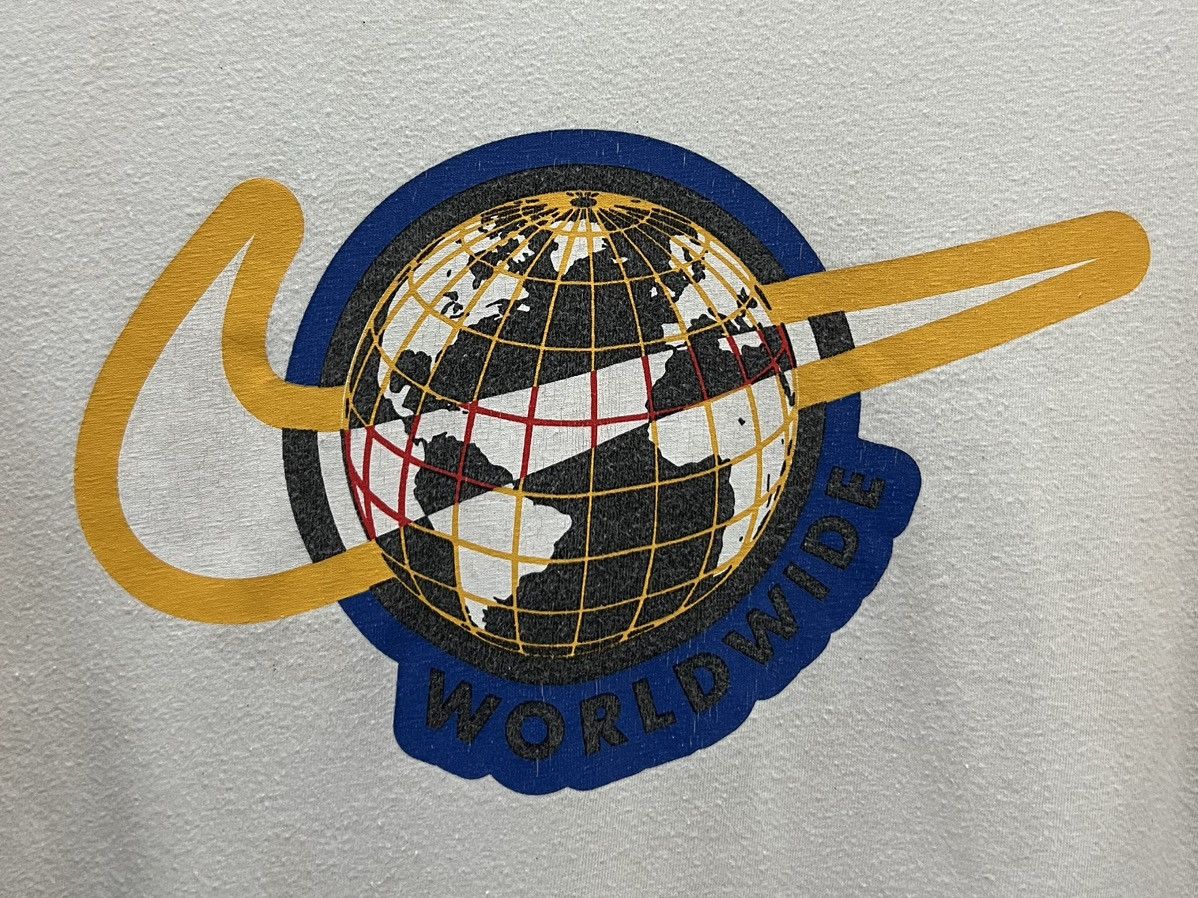 Nike × Vintage VINTAGE NIKE WORLDWIDE SHIRT Size US L / EU 52-54 / 3 - 3 Thumbnail