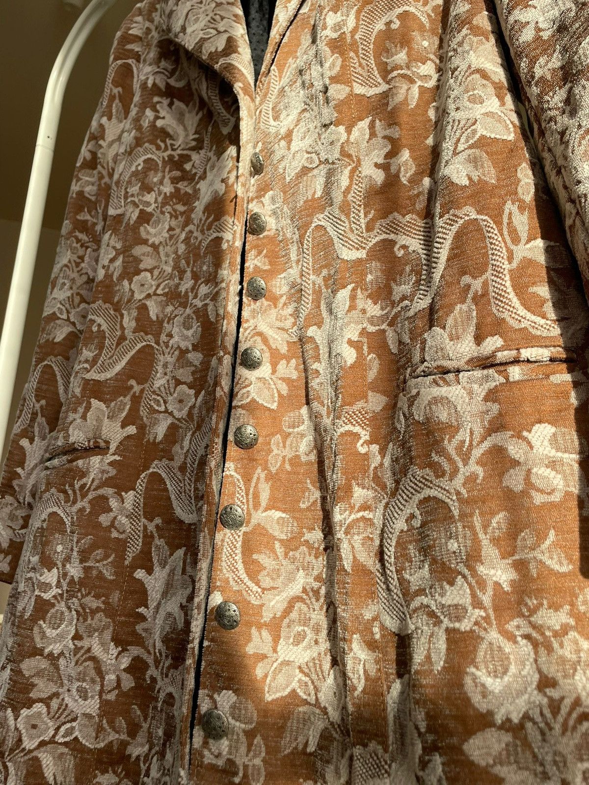 Vintage Vintage Wah Maker made in USA coat floral avantgarde Size M / US 6-8 / IT 42-44 - 3 Thumbnail