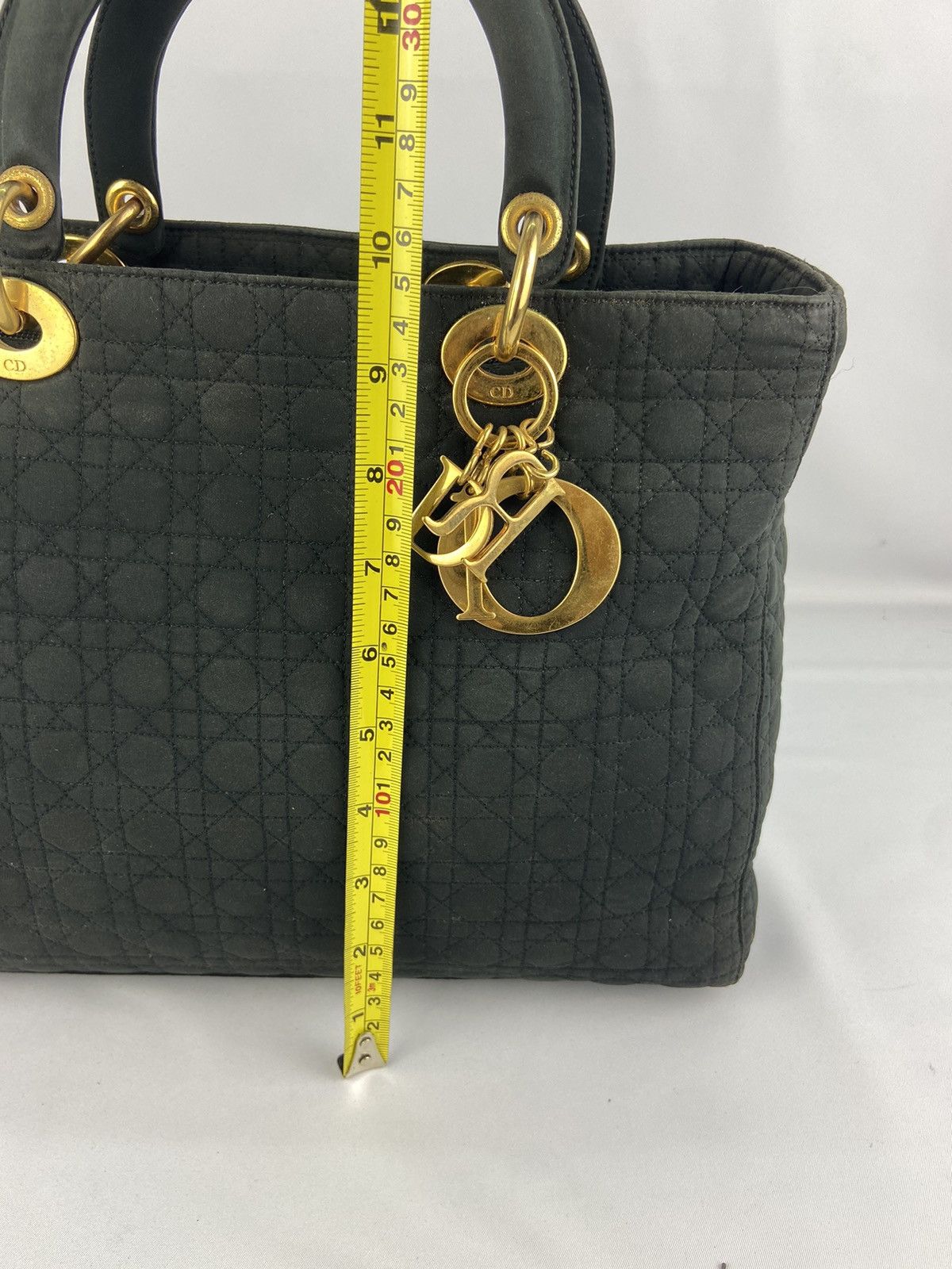 Dior Authentic Vintage Chrostian Lady Dior cannage Nylon Size ONE SIZE - 21 Thumbnail