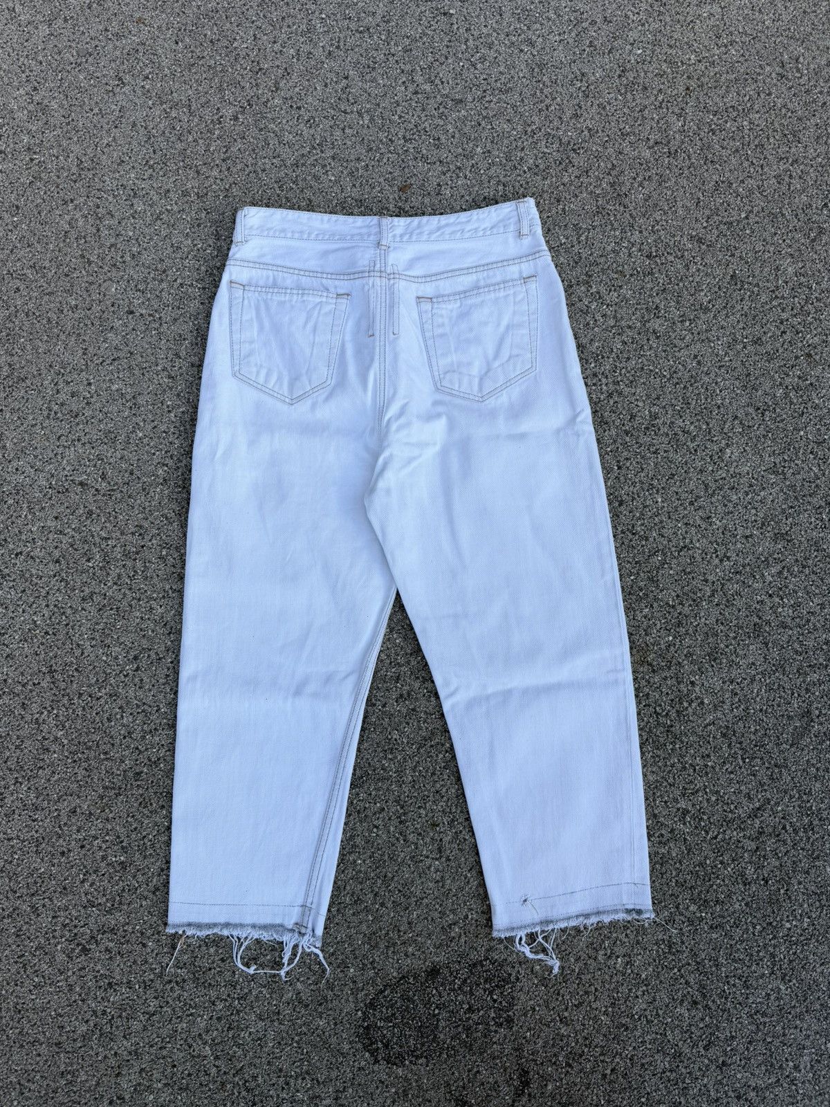 Rick Owens Drkshdw Rick Owens Drkshdw Collapse Cut Jeans Size US 26 / EU 42 - 12 Thumbnail