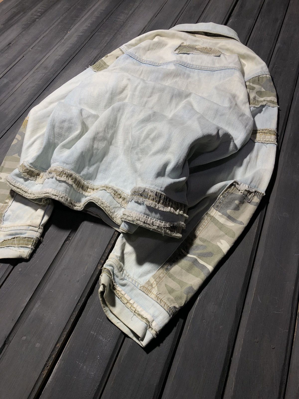 Hysteric Glamour × Japanese Brand VTG STREETWEAR KAPITAL JAPANESE STYLE CAMO JEANS JACKET 90S Size US M / EU 48-50 / 2 - 7 Thumbnail