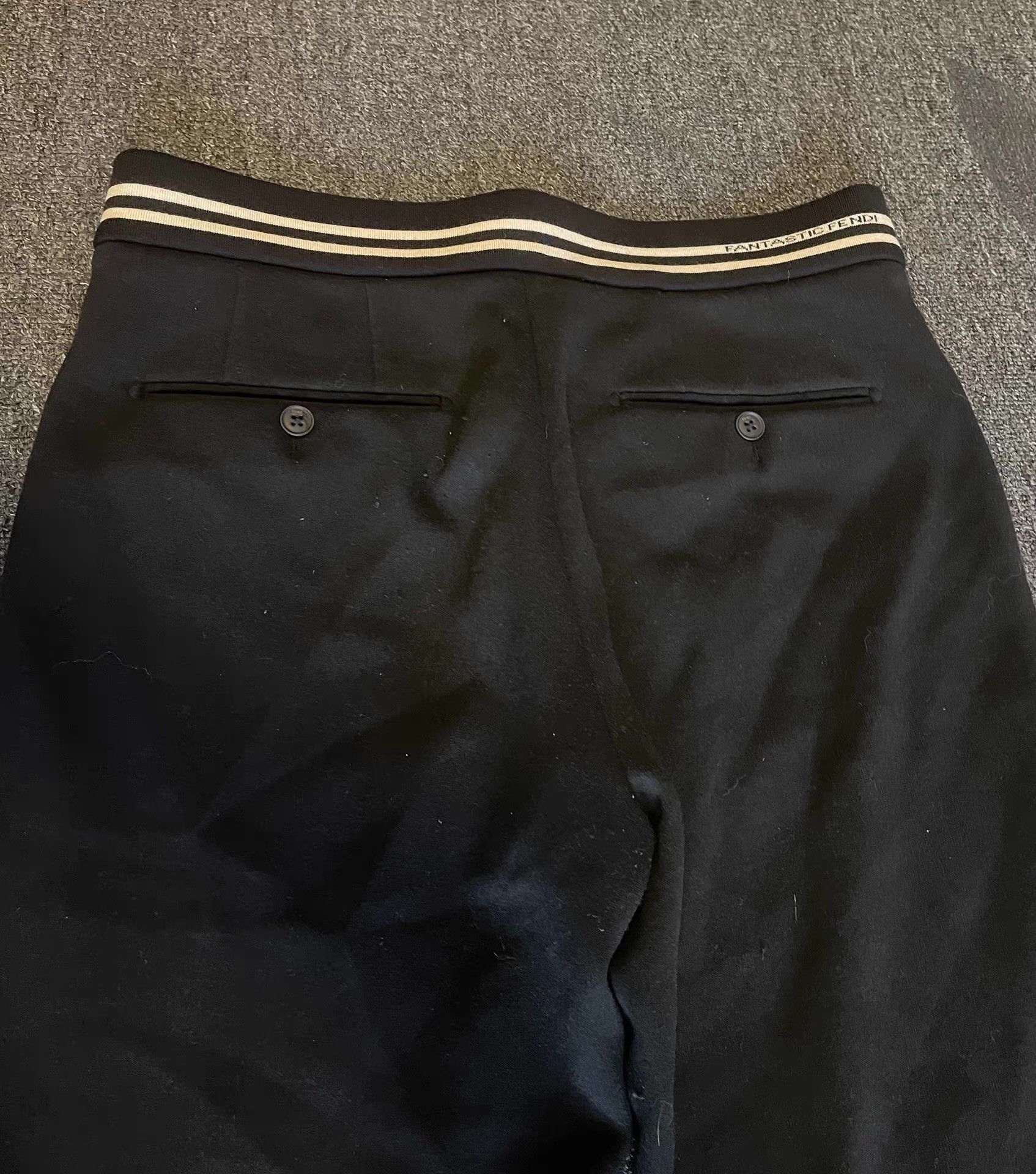 Fendi Fendi black casual pants Q4 Size US 34 / EU 50 - 9 Thumbnail