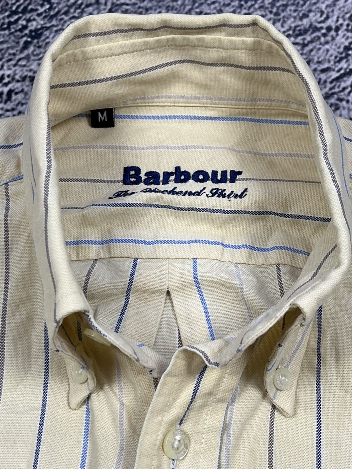 Barbour Barbour Mens Long Sleeve Striped Shirt Size US M / EU 48-50 / 2 - 7 Thumbnail