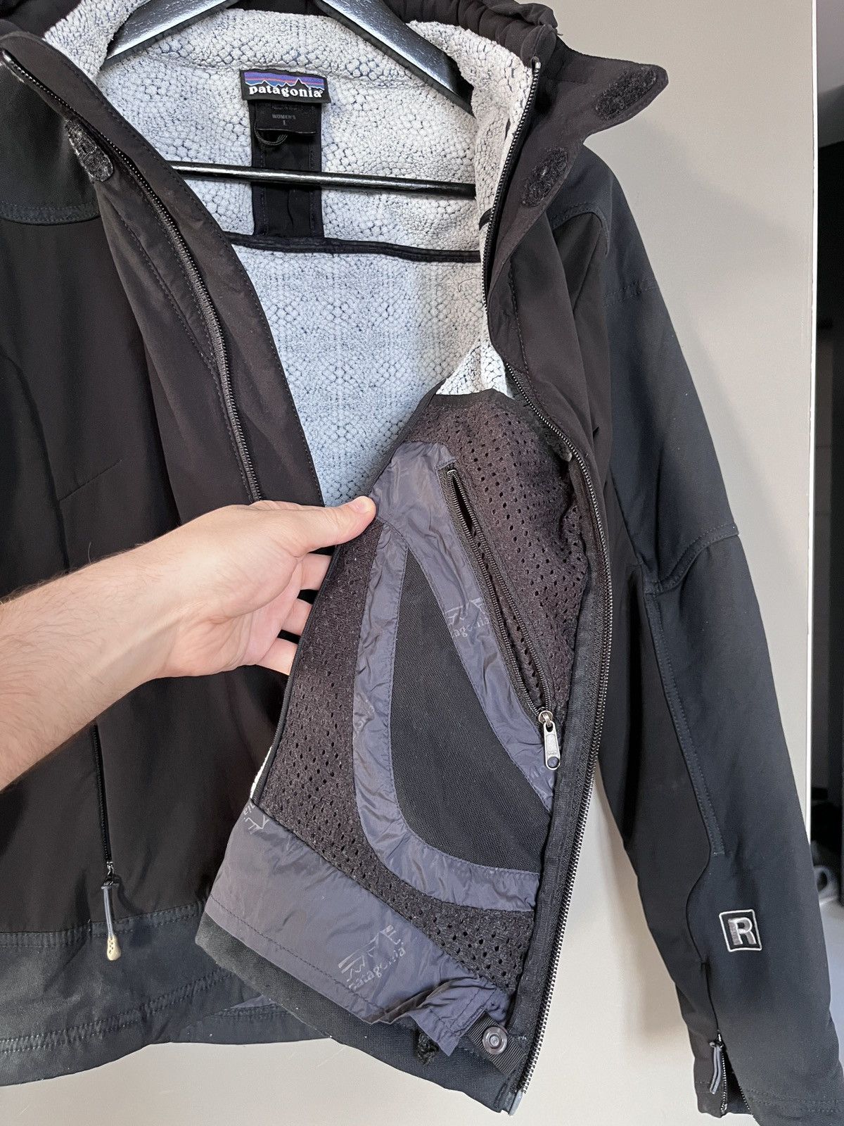 Patagonia Patagonia Vintage Regulator Fleece Softshell Jacket Size L / US 10 / IT 46 - 14 Thumbnail