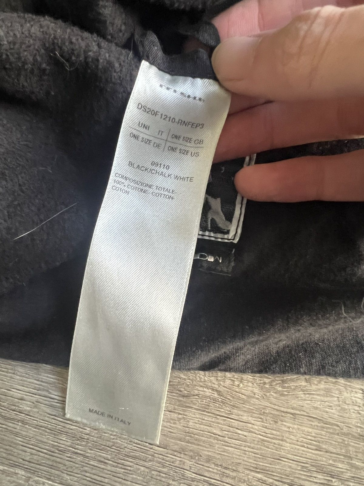 Rick Owens Drkshdw Rick Owens DRKSHDW FW20 Performa cuff slit sweatshirt Size US L / EU 52-54 / 3 - 5 Thumbnail