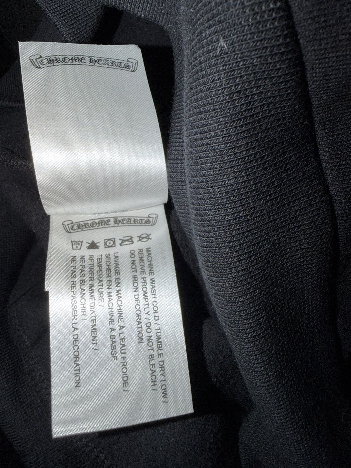 Chrome Hearts Chrome Hearts Scroll Logo Script Hoodie Size US XS / EU 42 / 0 - 5 Thumbnail