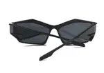 Jewelry Cyber Black Sunglasses Retro Punk Archive Cosplay Jewelry Size ONE SIZE - 4 Thumbnail