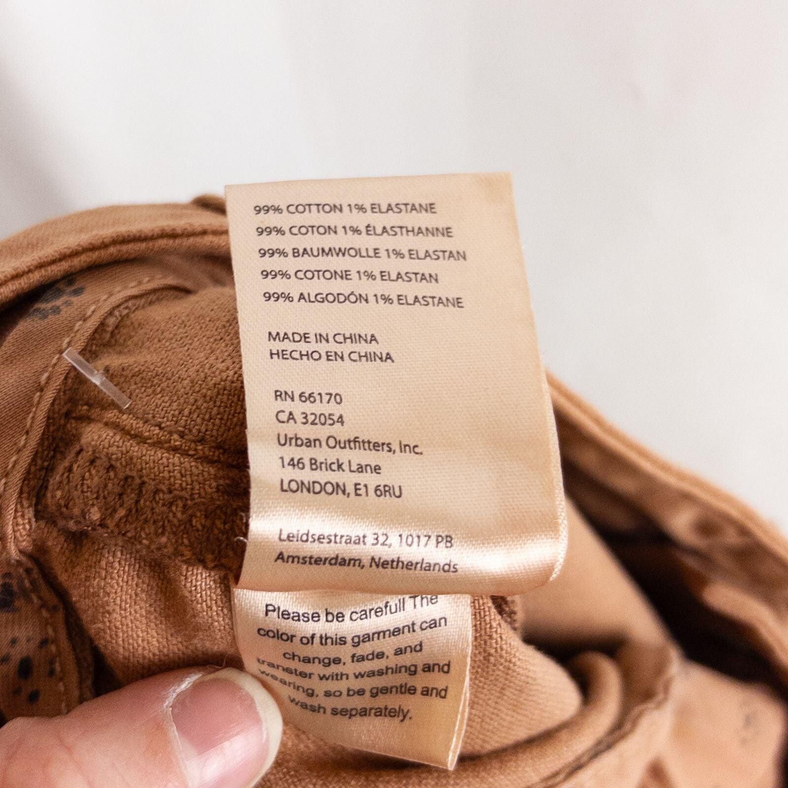 Other Anthropologie Pilcro & Letterpress Terra Cotta Pant Women 27 Size 27" / US 4 / IT 40 - 12 Thumbnail