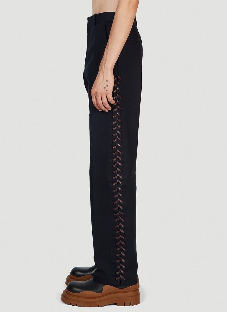 Bottega Veneta Bottega Veneta Braided Pants Size US 36 / EU 52 - 1 Thumbnail