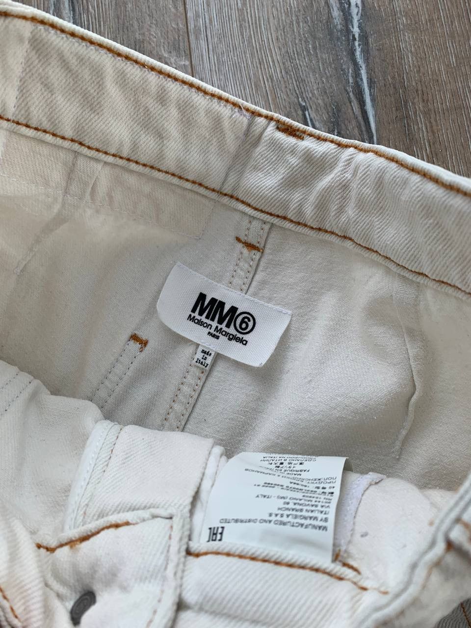 Maison Margiela MM6 Wide Jeans Size 28" / US 6 / IT 42 - 3 Thumbnail