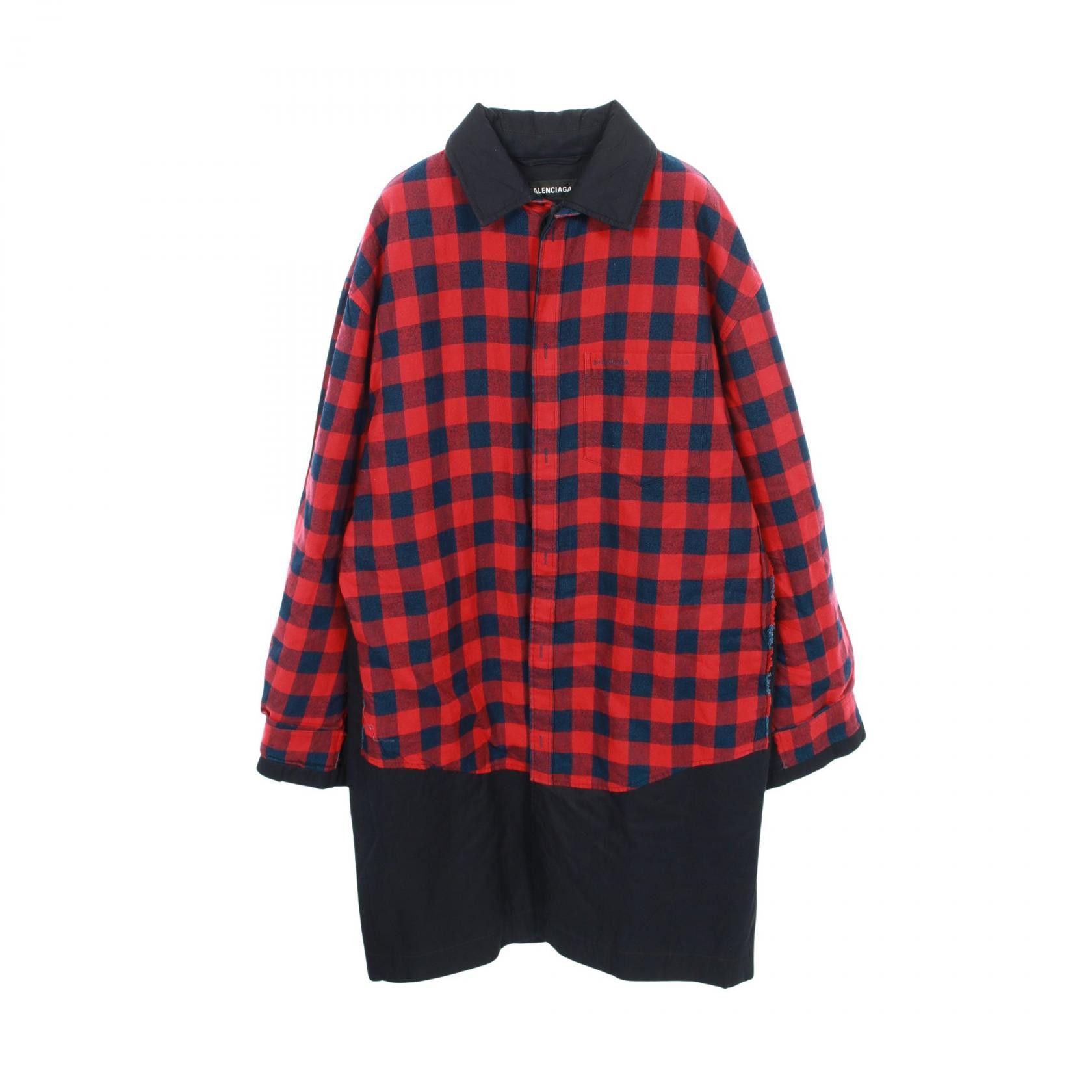 Balenciaga Balenciaga Balenciaga Cotton Jacket Textile Outerwear DUTY FREE for USA Size ONE SIZE - 1 Thumbnail
