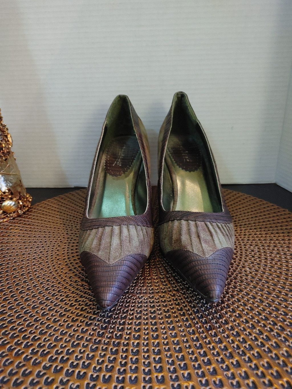 Anne Klein Anne Michelle Ranch Heels Size 10 Size US 10 / IT 40 - 2 Thumbnail