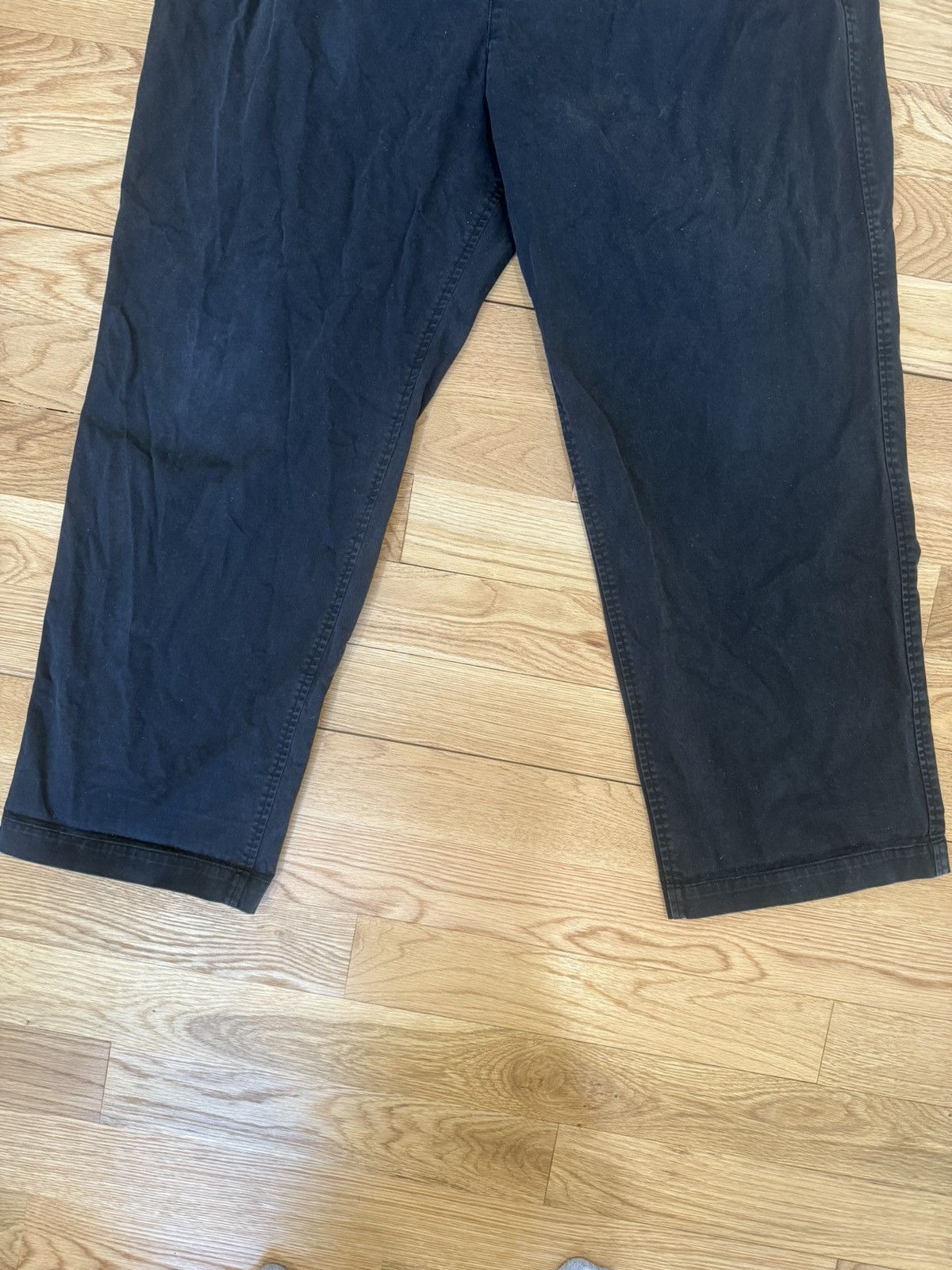 Gap Gap Modern Pleated Khakis – Baggy Fit – Black (38W 32L) Size US 38 / EU 54 - 3 Thumbnail