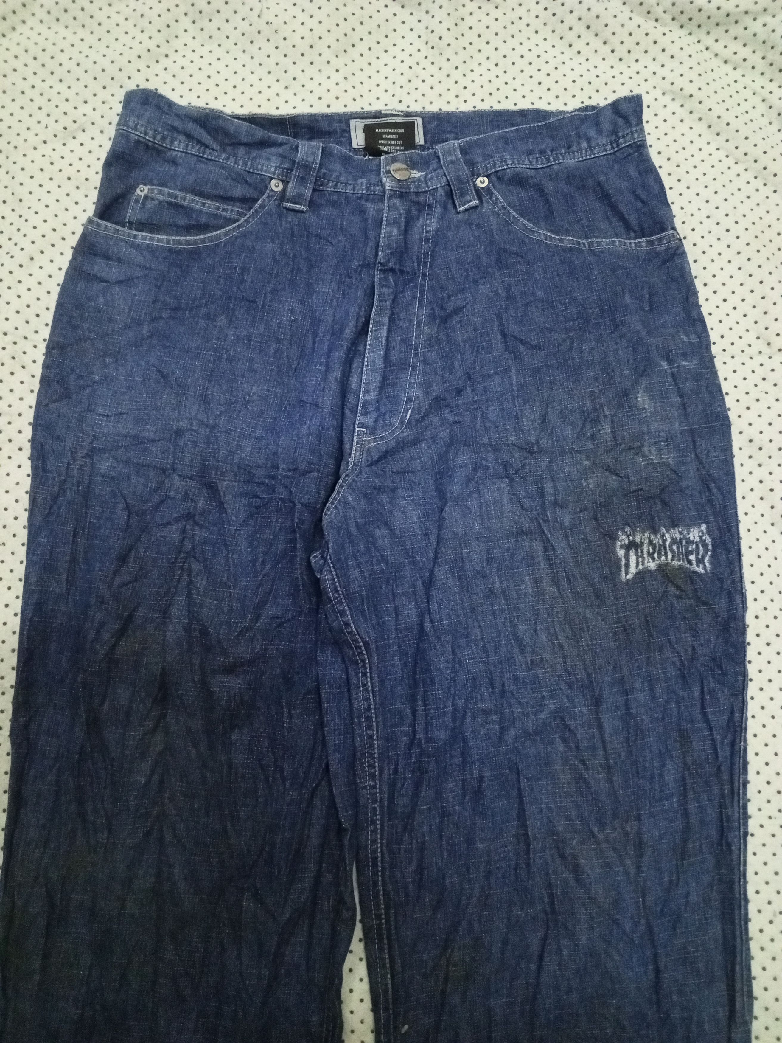 Thrasher THRASHER JEANS RARE Size US 35 - 2 Thumbnail