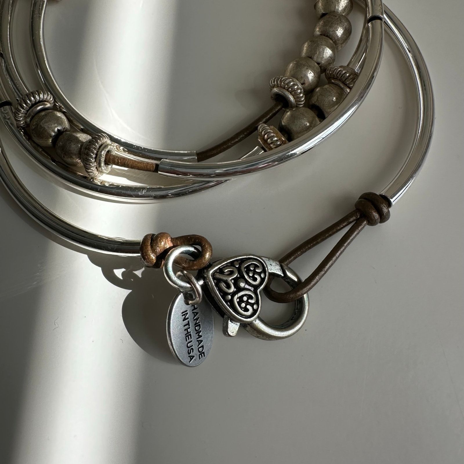 Other Silver Convertible Wrap Bracelet Necklace Lizzy James Size ONE SIZE - 8 Thumbnail
