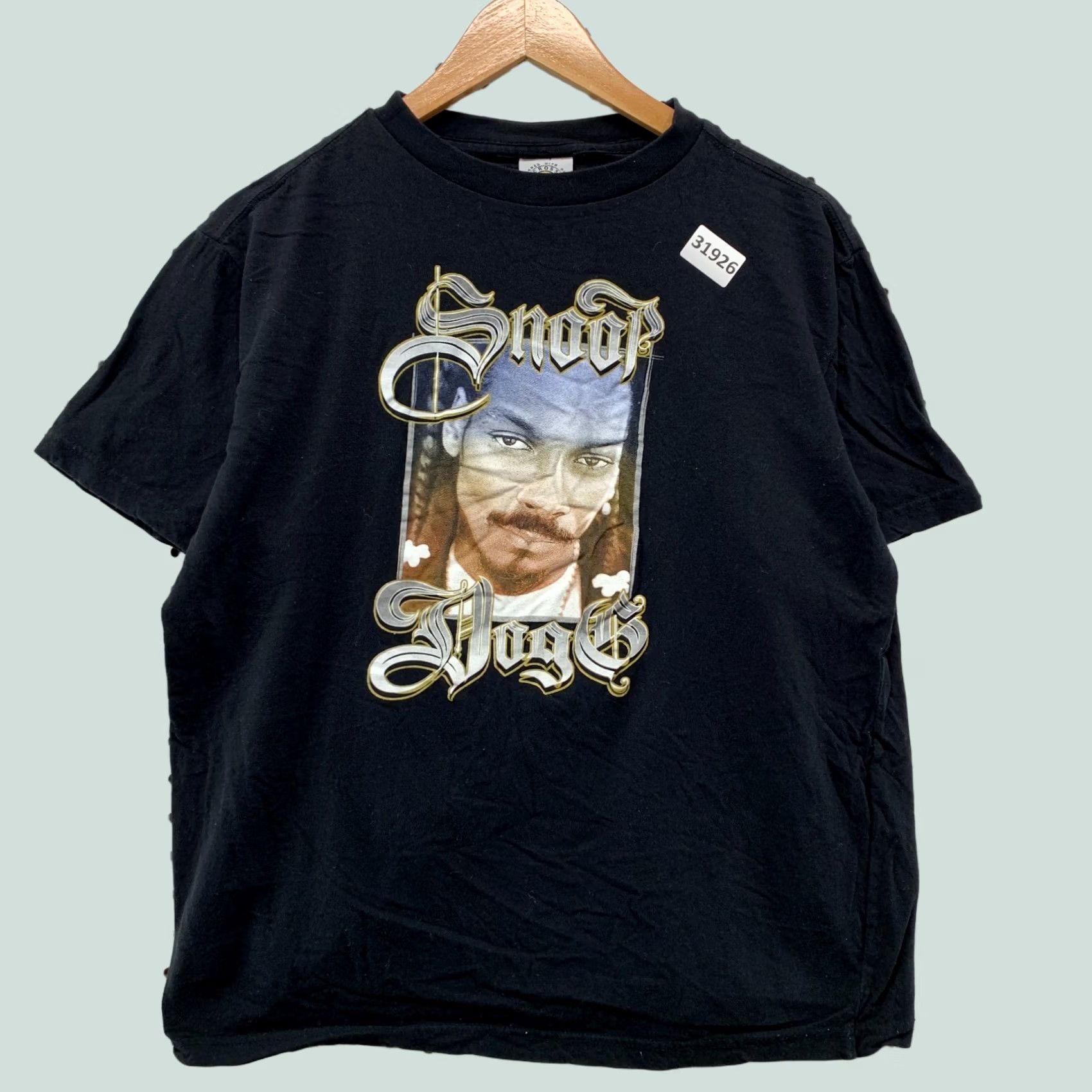 Vintage VINTAGE Cross Colours Shirt Black Mens Medium Rap Snoop Dogg 20x24.5 Fits Size US M / EU 48-50 / 2 - 1 Thumbnail