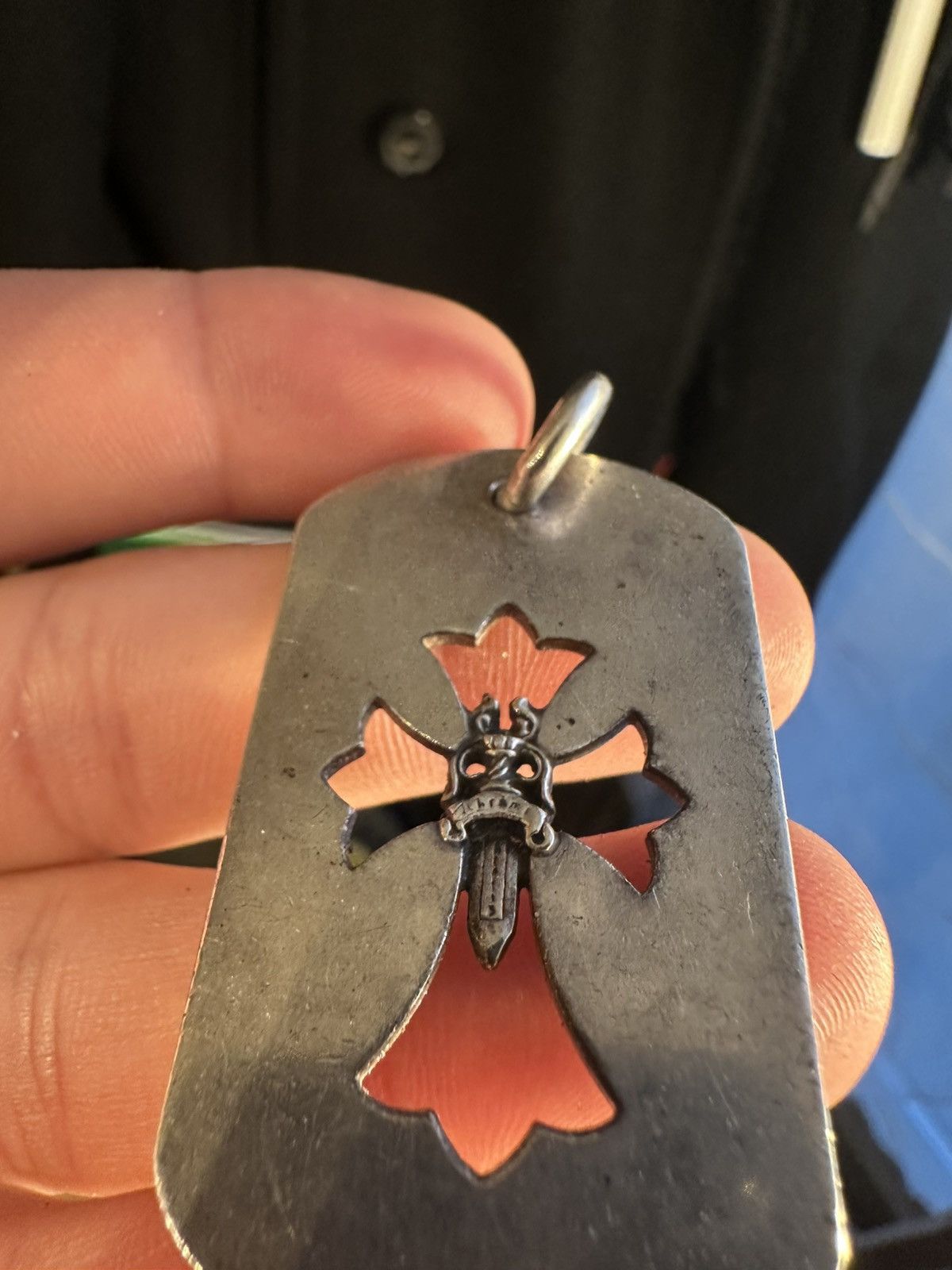 Chrome Hearts Chrome hearts Dagger dogtag Size ONE SIZE - 4 Thumbnail