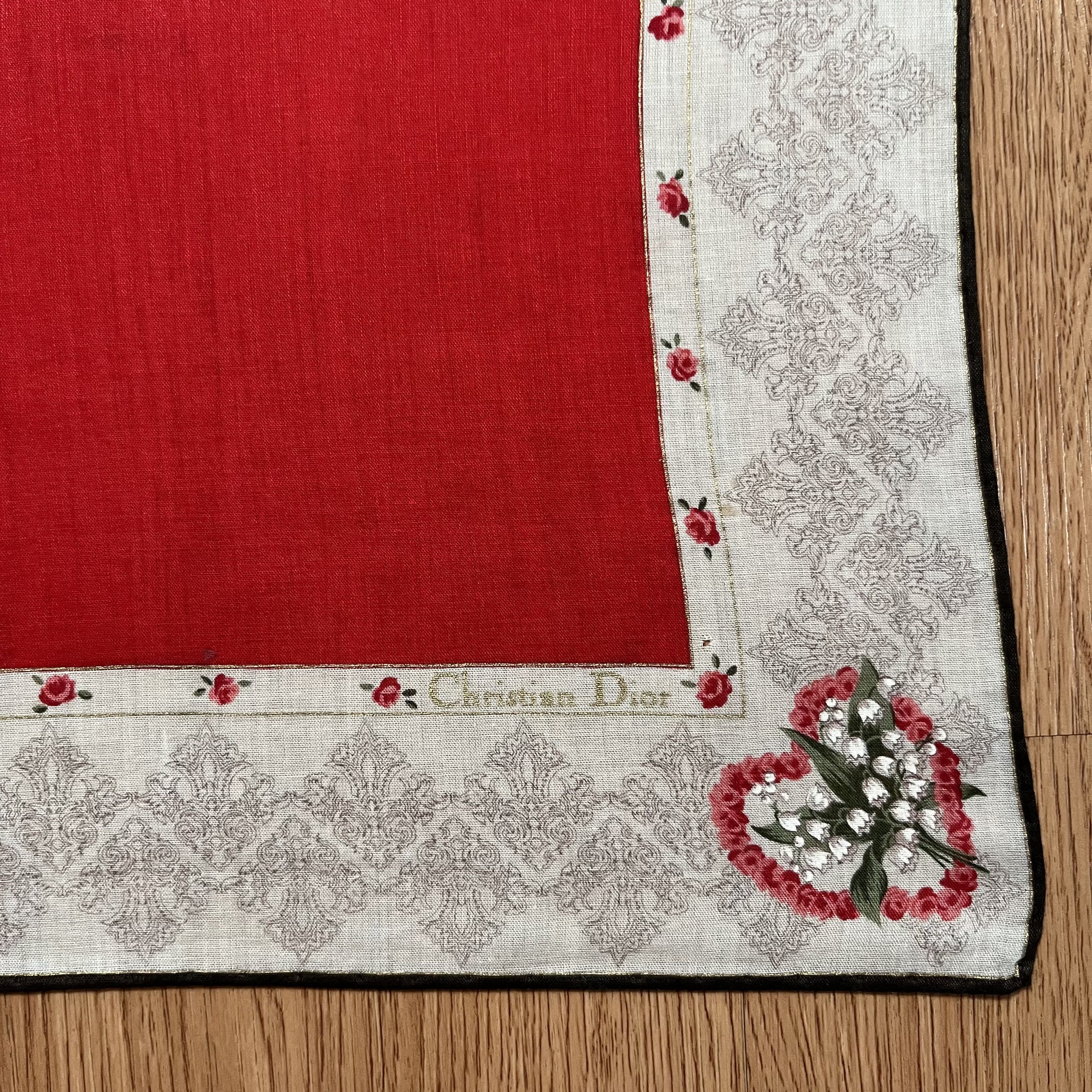 Yves Saint Laurent Vintage Yves Saint Laurent Handkerchief Size ONE SIZE - 2 Thumbnail