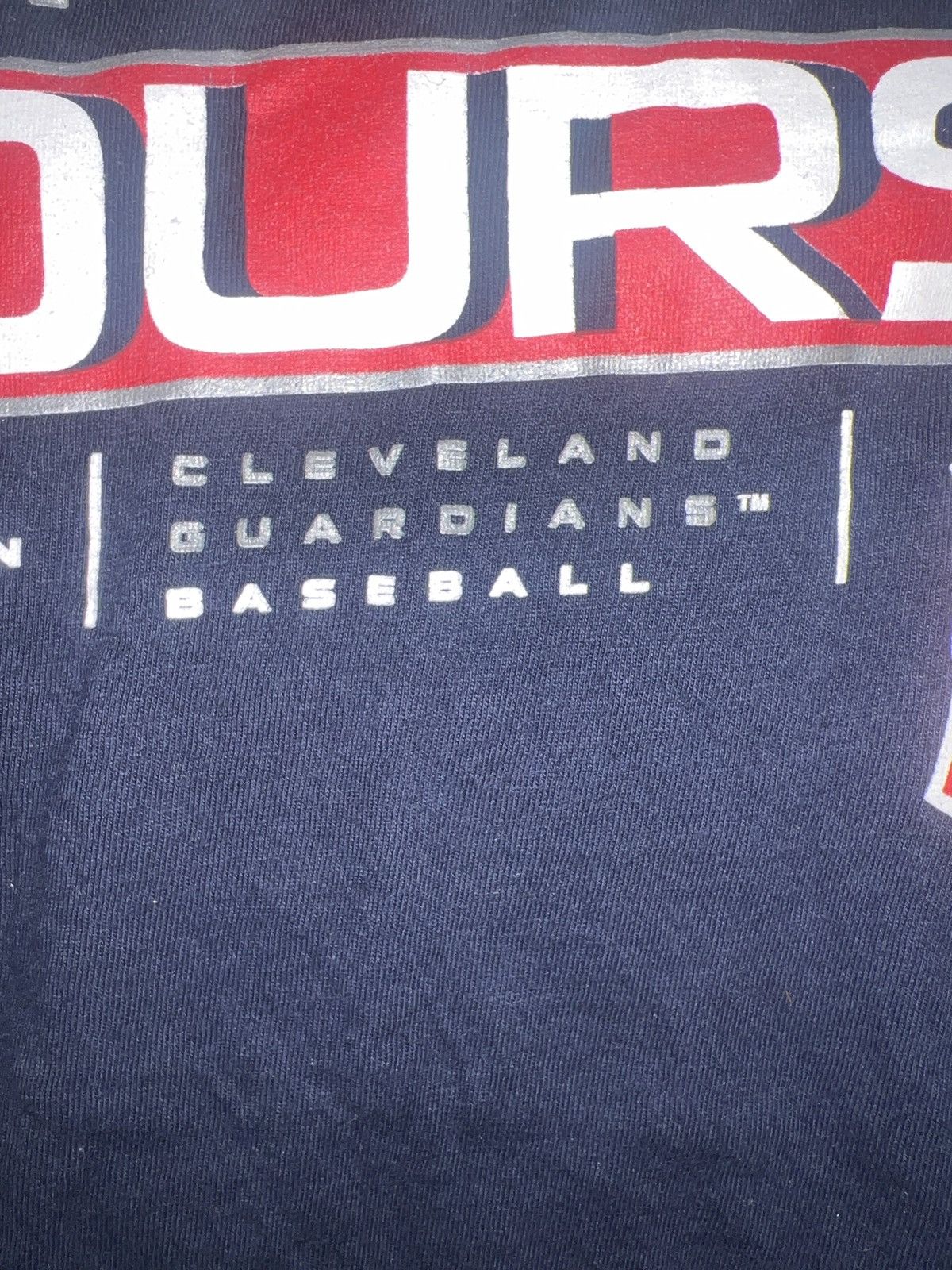 MLB Fanatics MLB Cleveland Guardians The Central Is Ours Tee Size US M / EU 48-50 / 2 - 10 Thumbnail