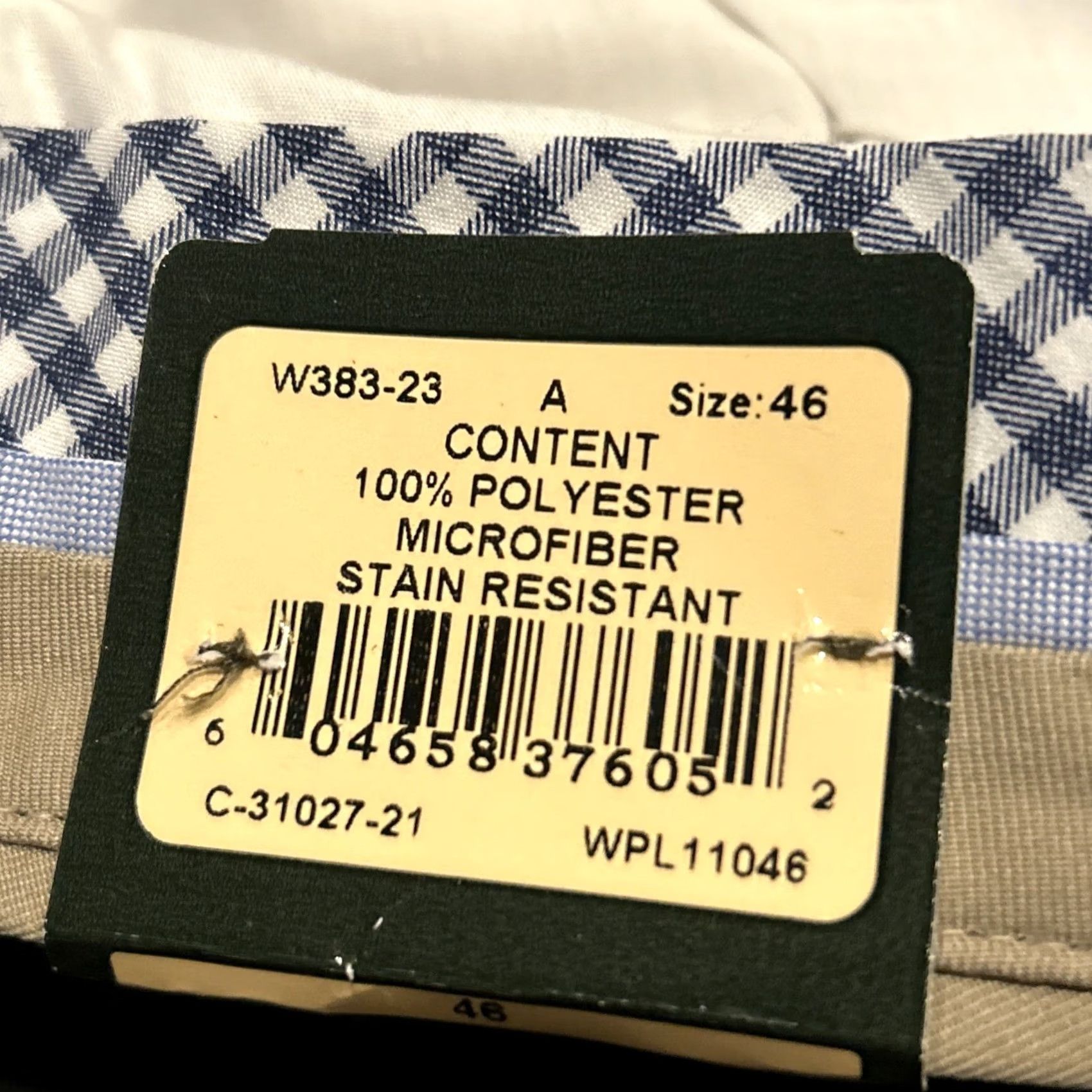 Berle Berle Men's Chino Shorts Size 46 Khaki 8" Inseam Water Resistant NOS Regular Short Shirt? Size US 30 / EU 46 - 2 Thumbnail