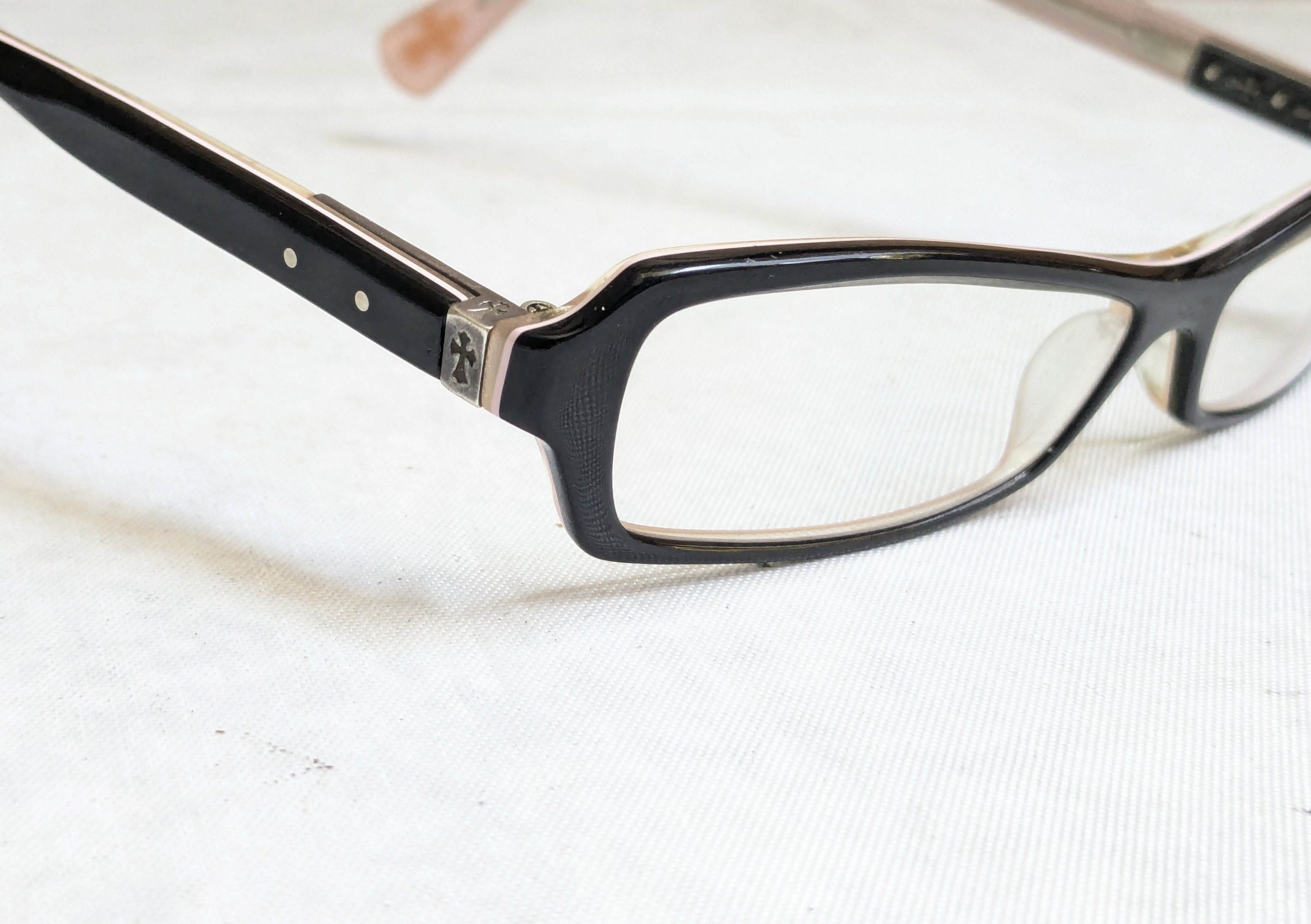 Chrome Hearts Chrome Hearts Cooze Eyeglasses Pink Black Cross Size ONE SIZE - 3 Thumbnail