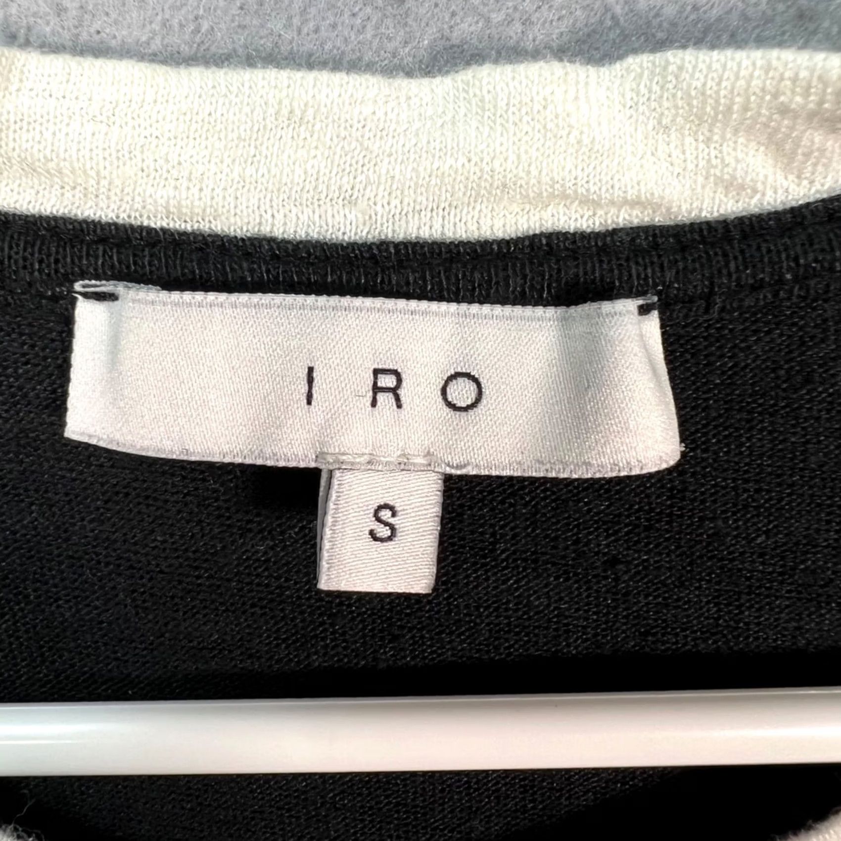 Iro IRO Womens Tank Black Linen Sleeveless Racerback Calvina Small Short Sleeve? (error) Size S / US 4 / IT 40 - 3 Thumbnail