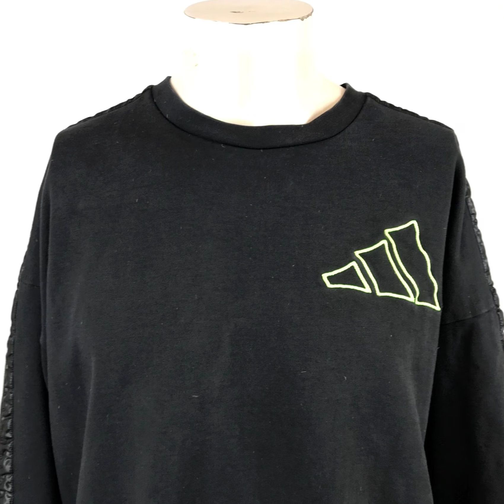Adidas ADIDAS MEN'S XL BLACK LONG SLEEVE CREW NECK SWEATSHIRT DANIEL PATRICK Size US XL / EU 56 / 4 - 2 Thumbnail