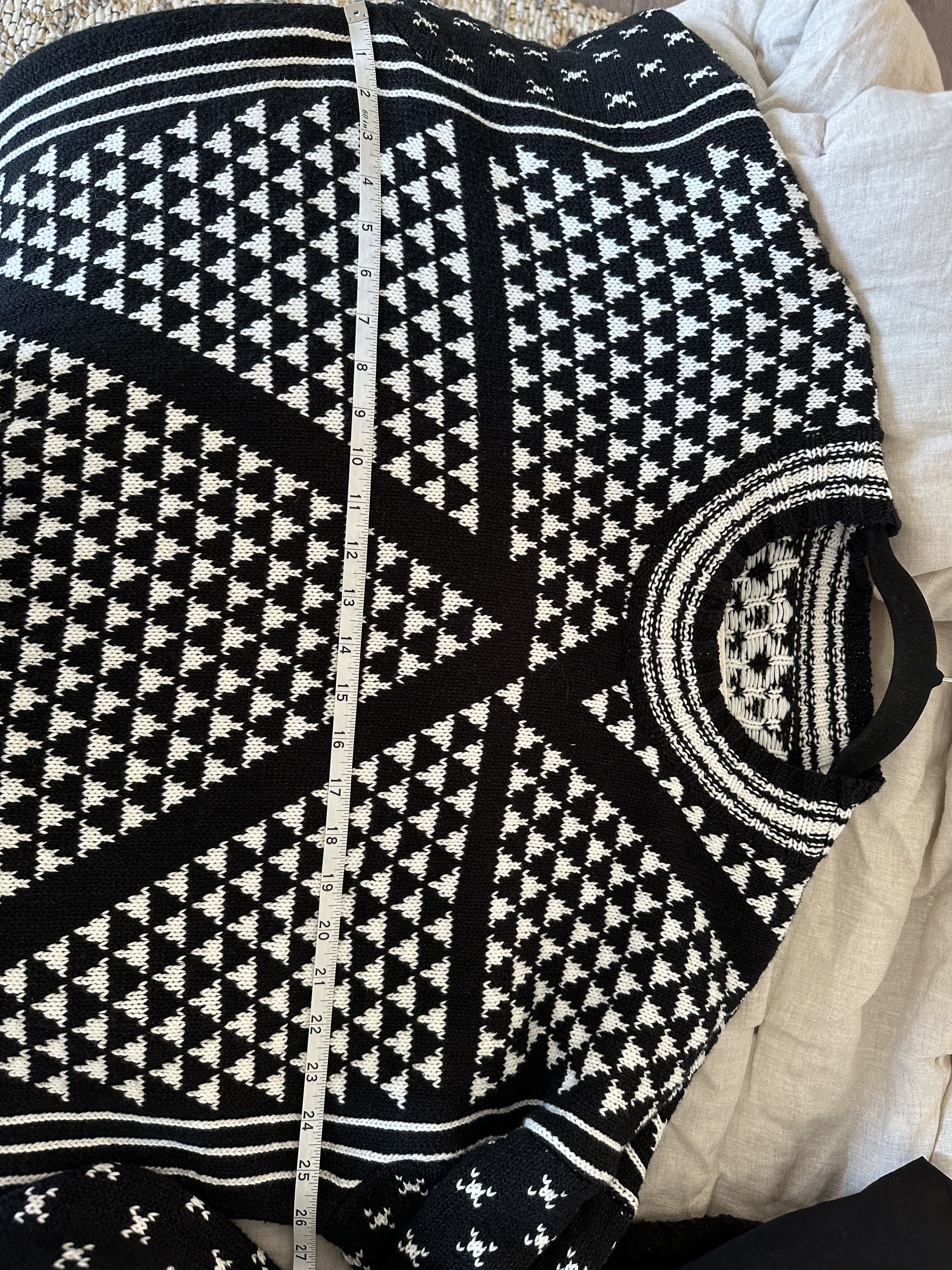 Maison Margiela Maison Margiela Jacquard Knit Sweater Size US XXL / EU 58 / 5 - 5 Thumbnail