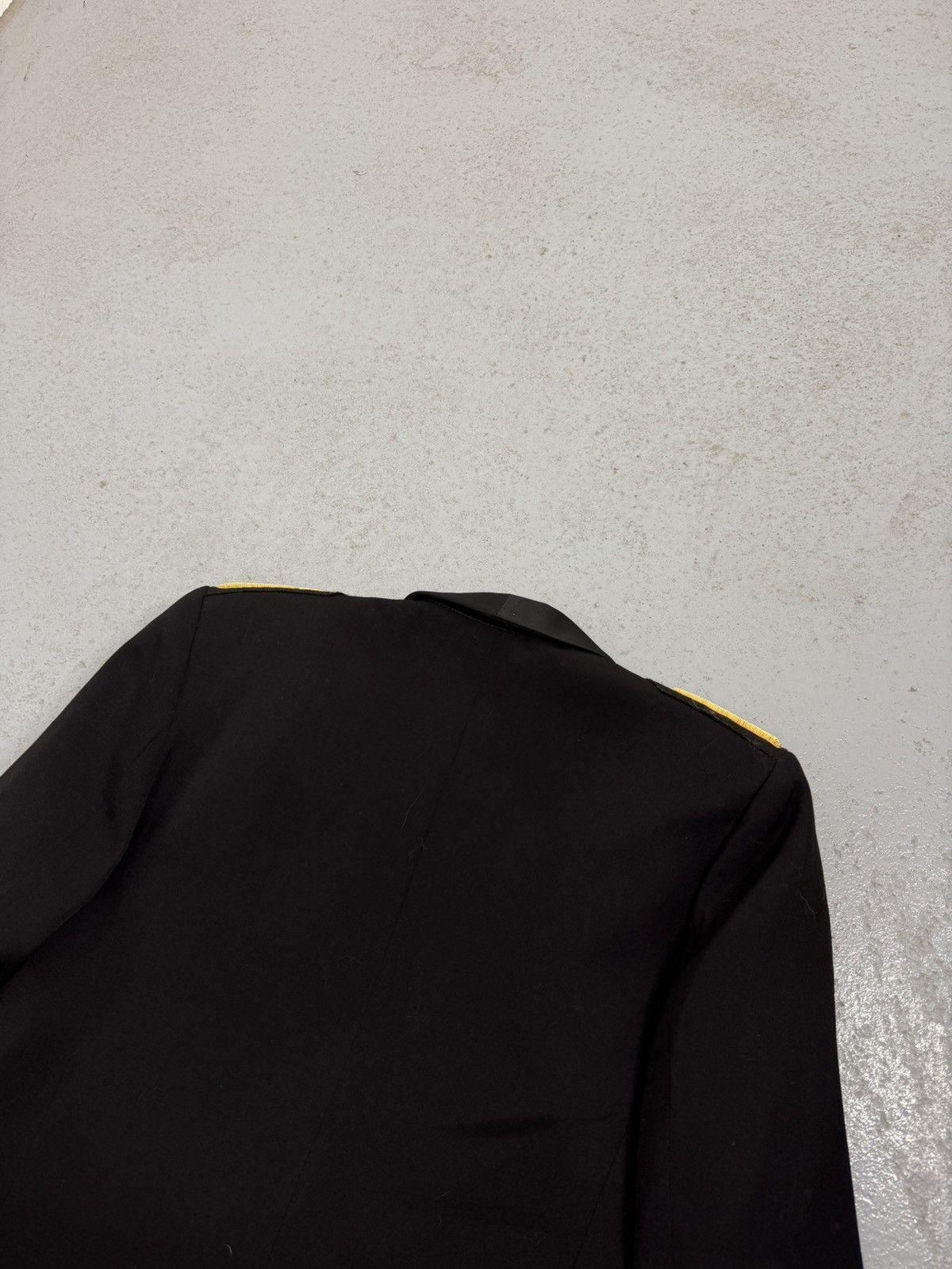 Balmain × H&M Balmain x H&M Black Shawl Collar Napoleon Wool Jacket Size 40R - 19 Thumbnail