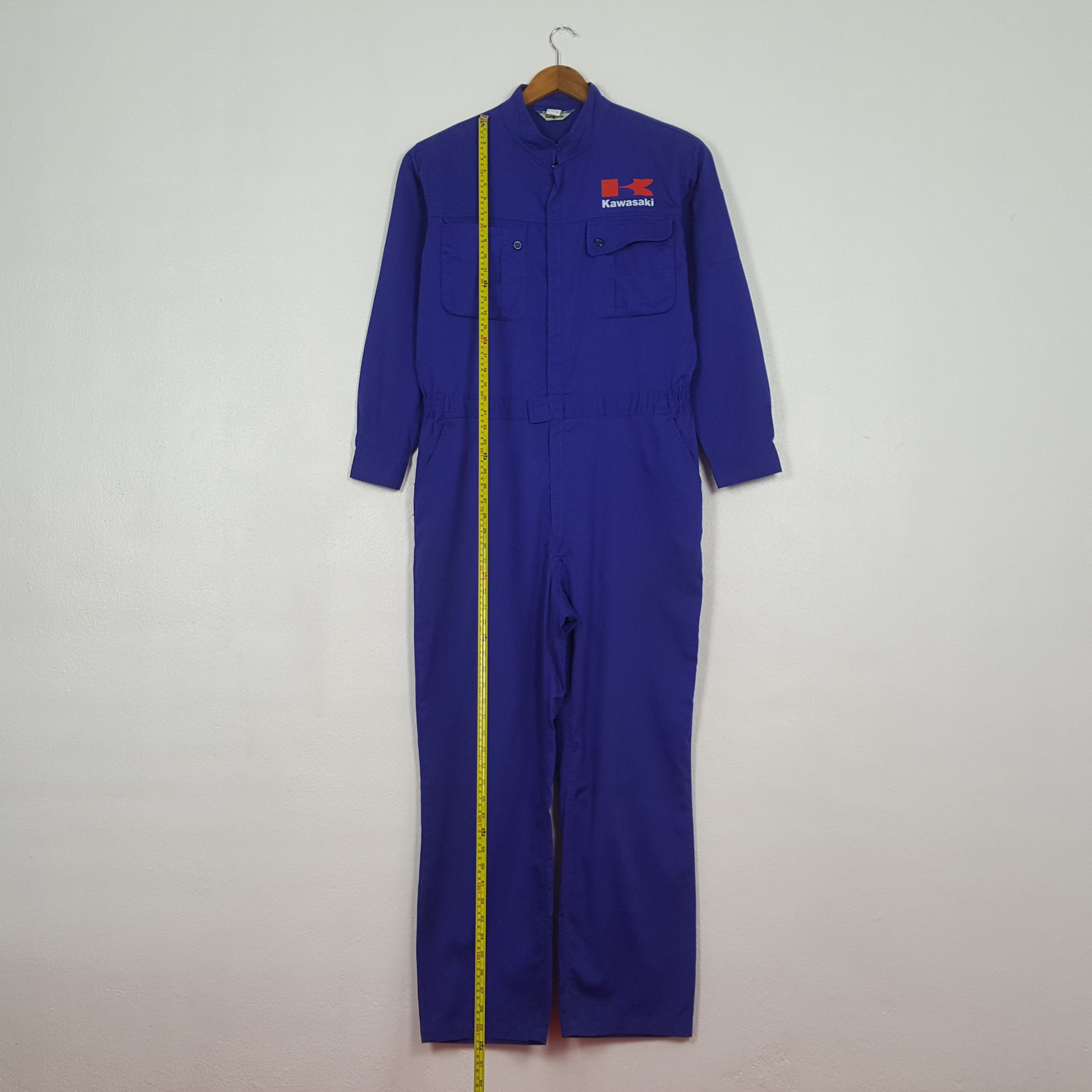ICON Motorsports Vintage Kawasaki Japan Motorsport Racing Coverall C310N1 Size US L / EU 52-54 / 3 - 7 Thumbnail