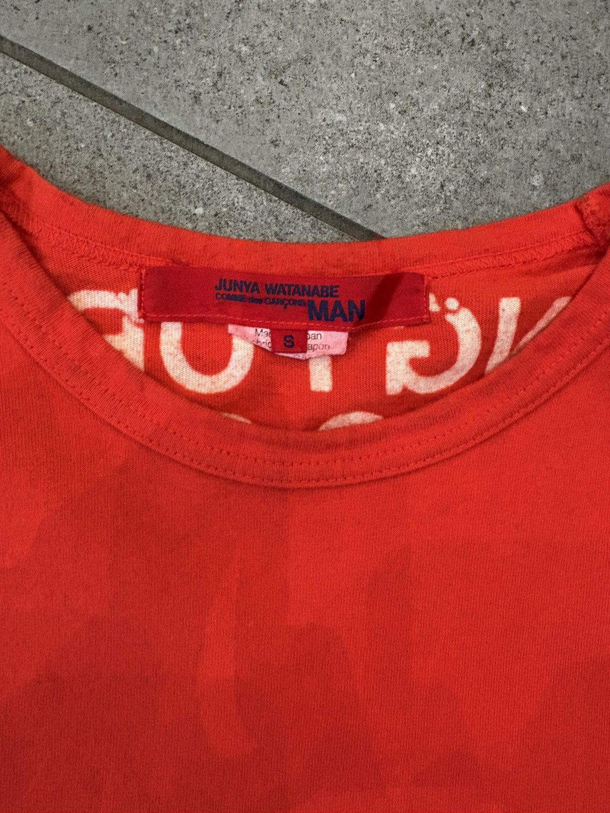 Junya Watanabe Junya Watanabe Ss02 Poem Tee | Grailed