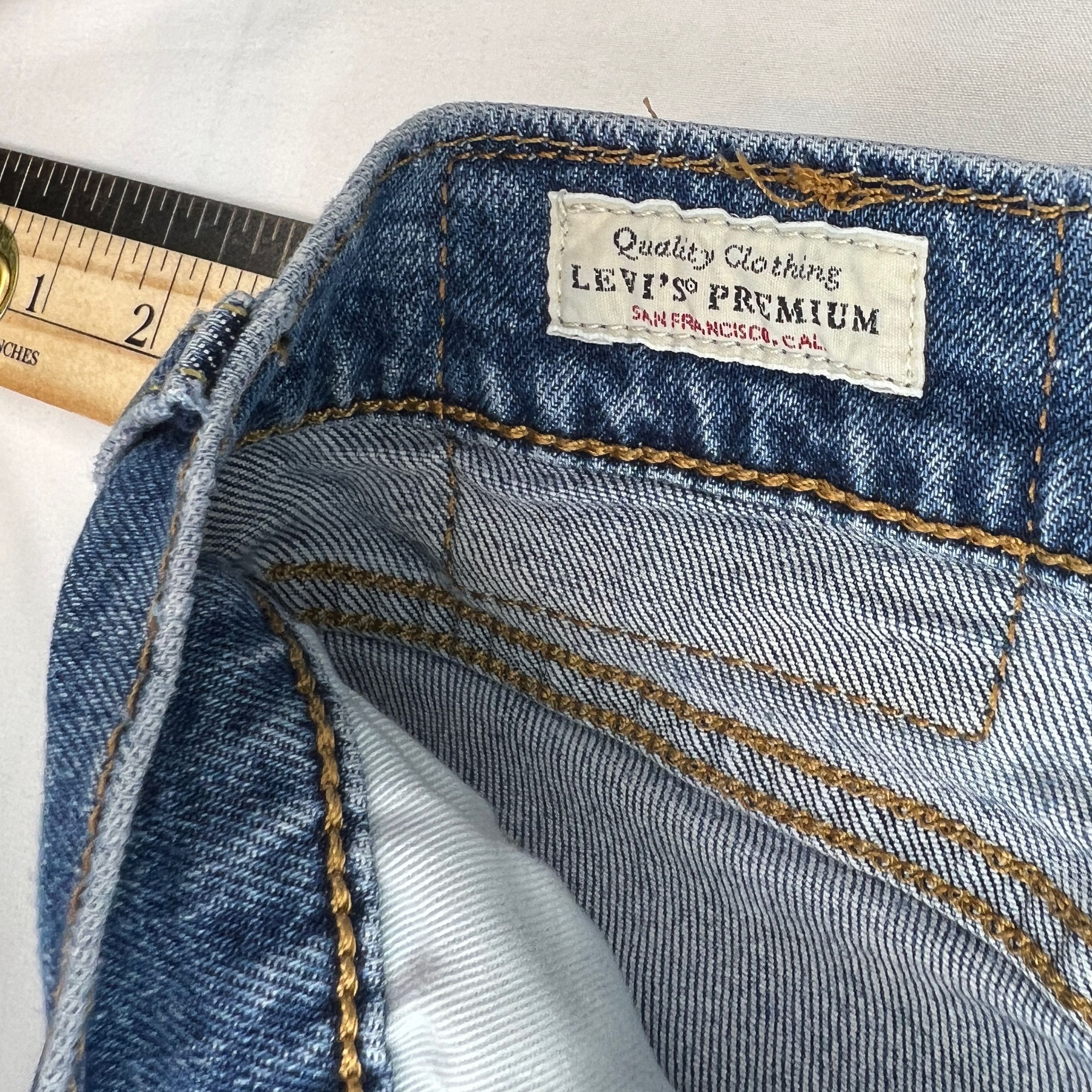 Levi's LEVIS 514 Big E Denim Jeans Size US 36 / EU 52 - 6 Thumbnail