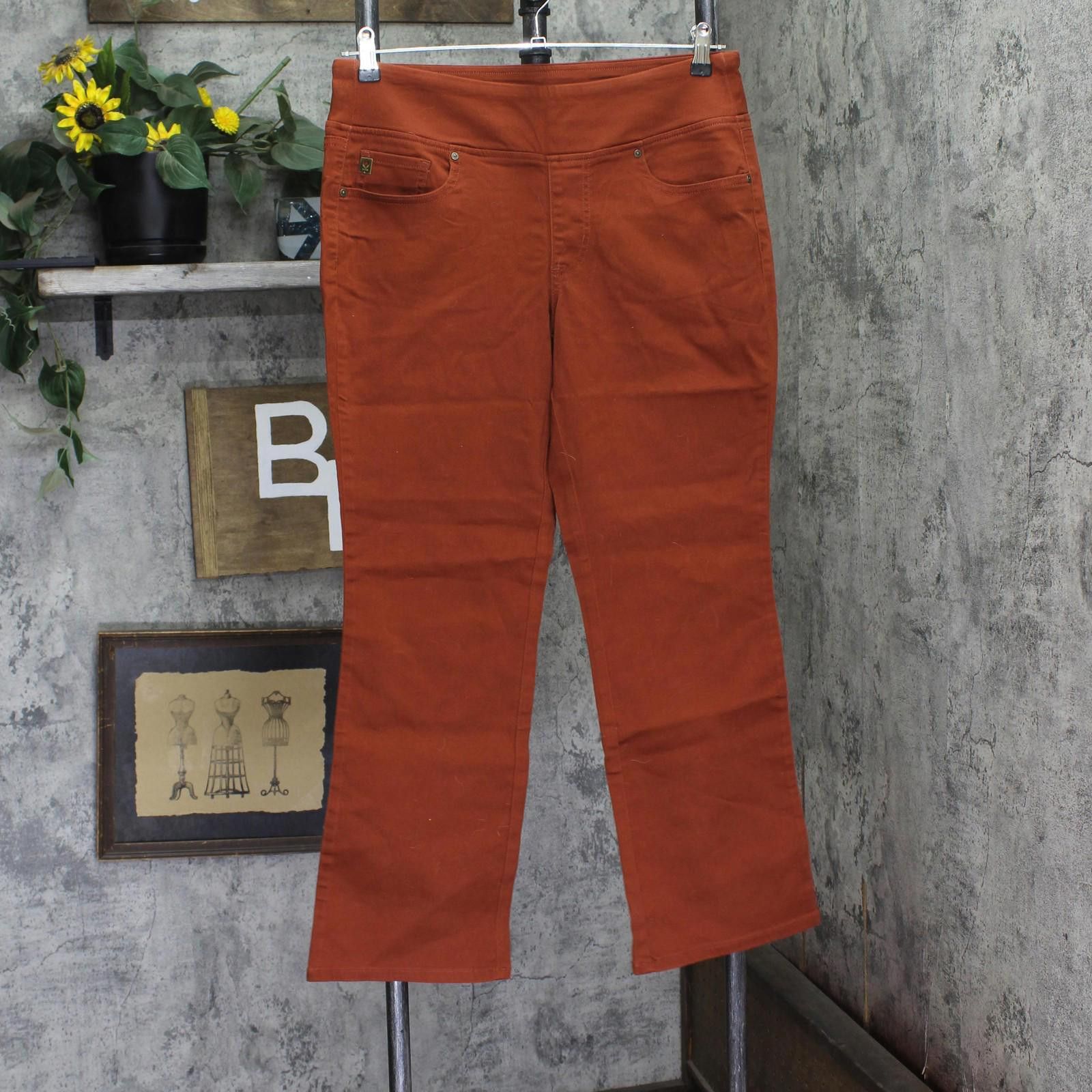 Other Belle By Kim Gravel Baby Jeans Burnt Henna Orange Brown 12p Size 34" / US 12 / IT 48 - 1 Thumbnail