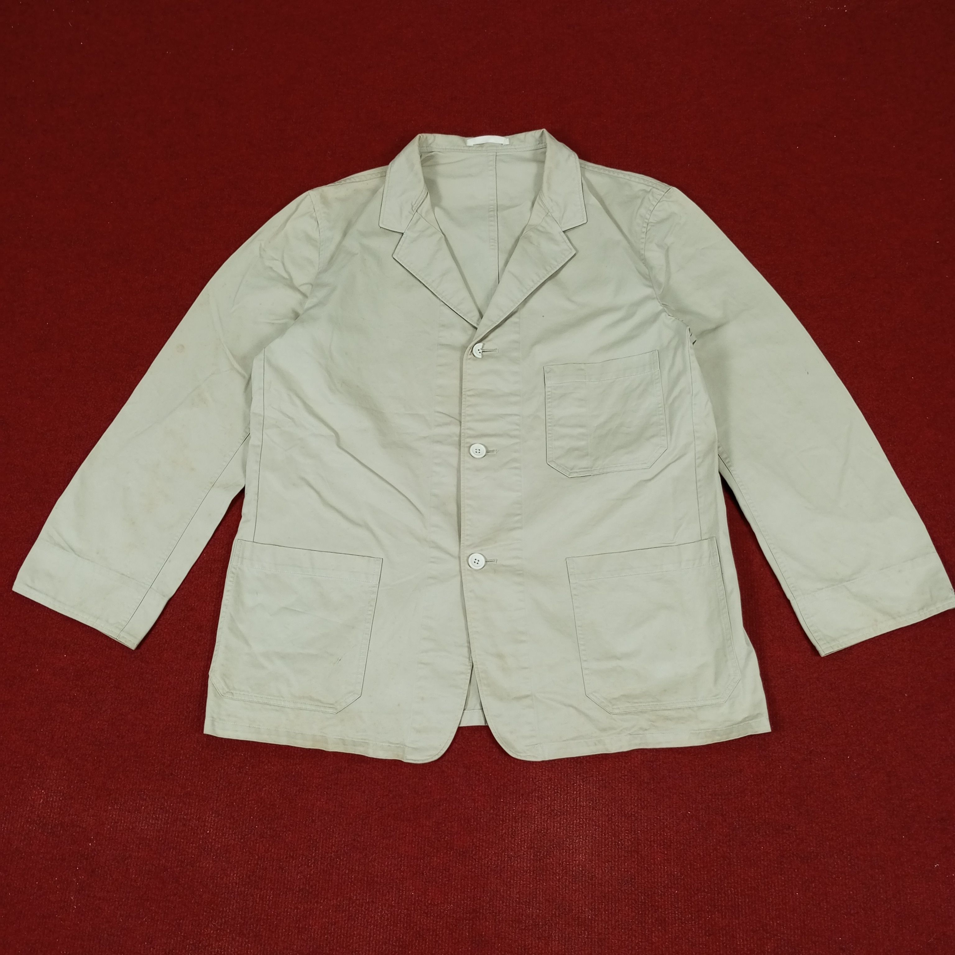 Japanese Brand Y's For Men By Yohji Yamamoto Fashion Style Custom Jacket Size US L / EU 52-54 / 3 - 3 Thumbnail