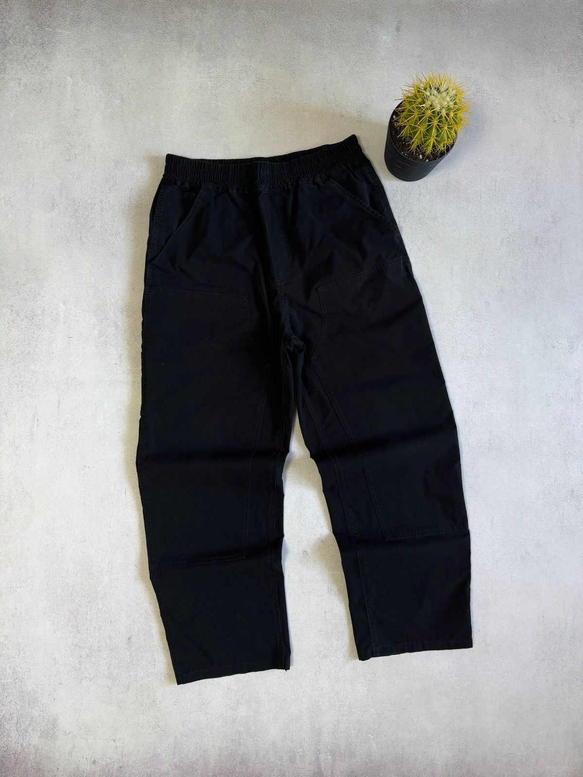 Carhartt Carhartt Carpenter Baggy Black Pants Montana Skate 90s Size US 30 / EU 46 - 5 Thumbnail
