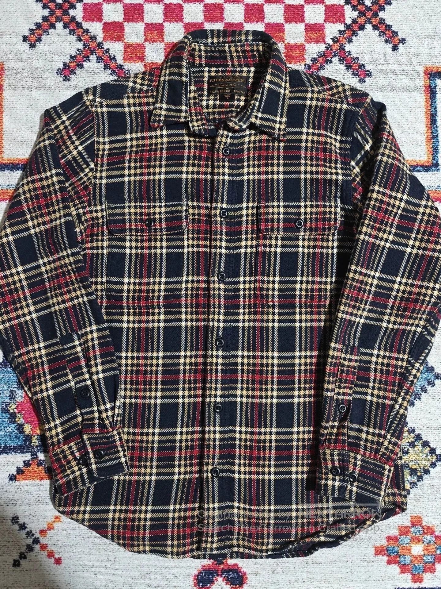 Filson Filson Vintage Flannel Work Shirt. Size US S / EU 44-46 / 1 - 3 Thumbnail