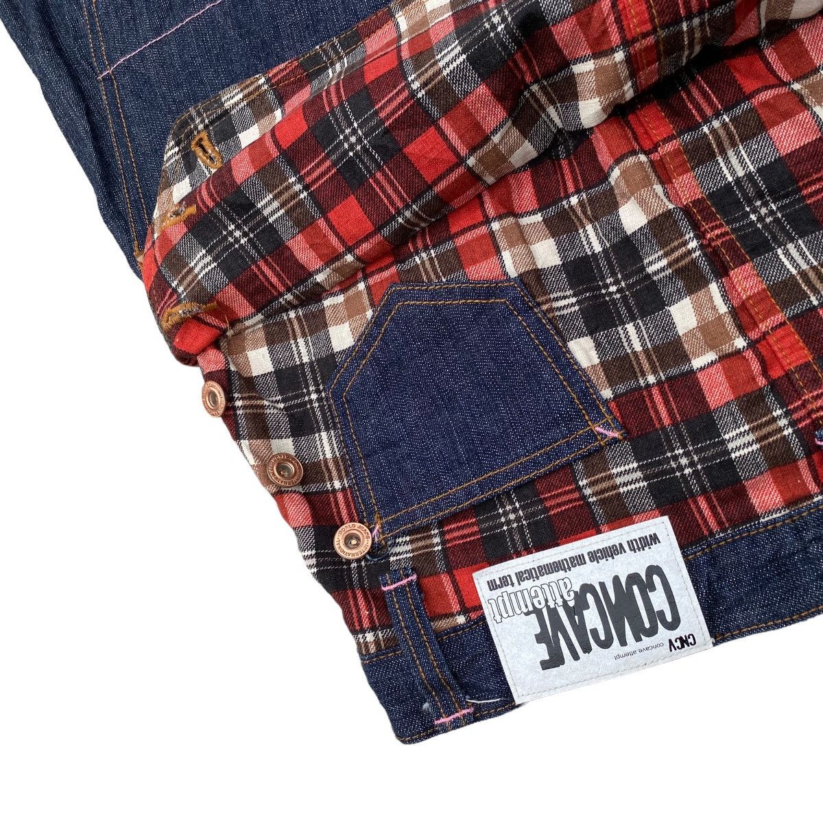 Japanese Brand Vintage CNCV Concave Attempt Japanese Denim Jeans Size US 32 / EU 48 - 4 Thumbnail