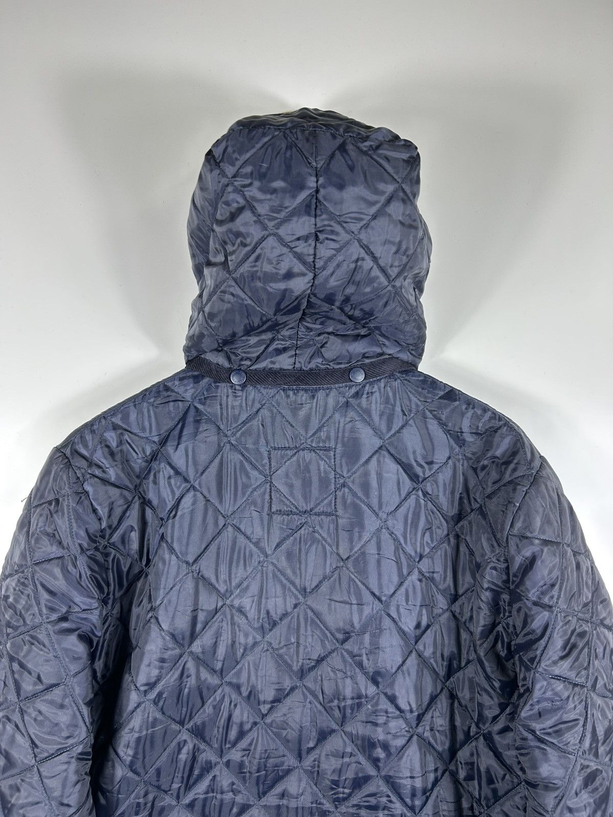 Lavenham × Vintage 🔥Lavenham Hooded Snap Button Quilted Jacket Size US L / EU 52-54 / 3 - 18 Thumbnail