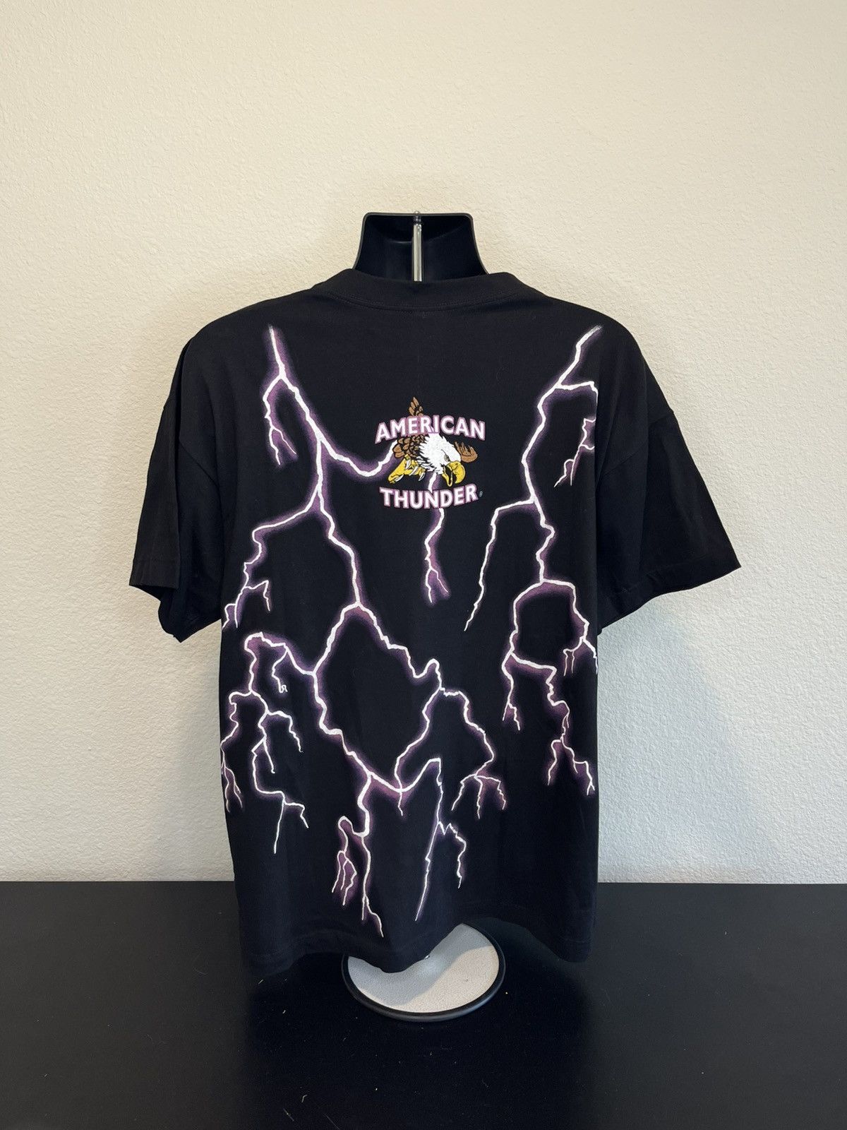 Vintage American thunder shirt forever free snake skull vintage 90s Size US XL / EU 56 / 4 - 2 Thumbnail