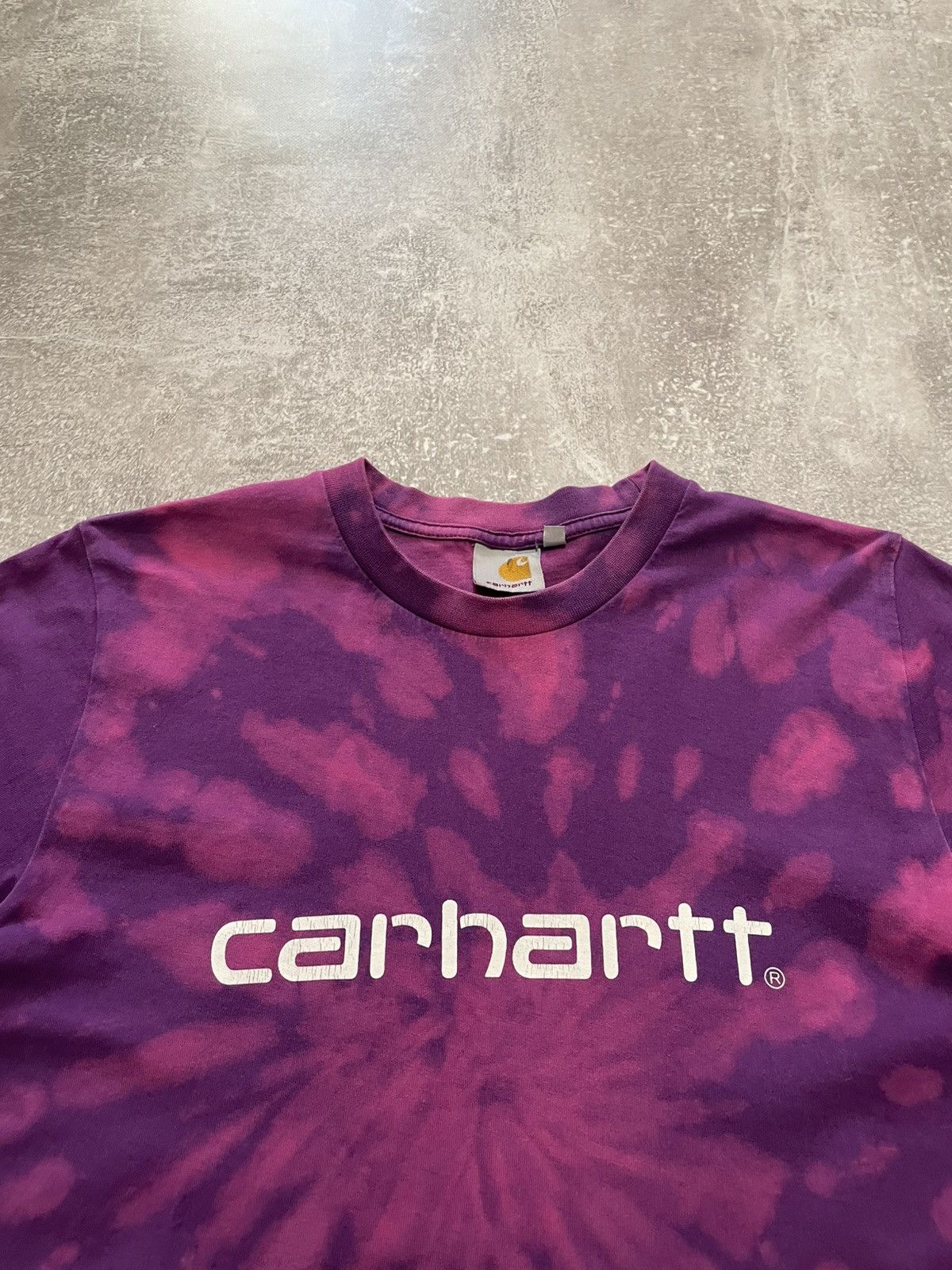 Carhartt Vintage Carhartt Purple T-Shirt Tie Dye Custom Y2K Size US M / EU 48-50 / 2 - 2 Thumbnail