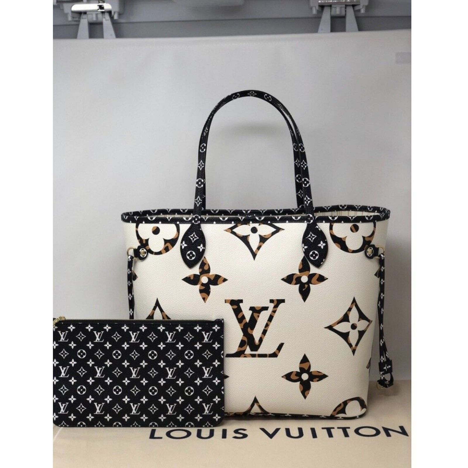 Louis Vuitton Louis Vuitton Neverfull MM tote limited edition jungle mono Size ONE SIZE - 8 Thumbnail
