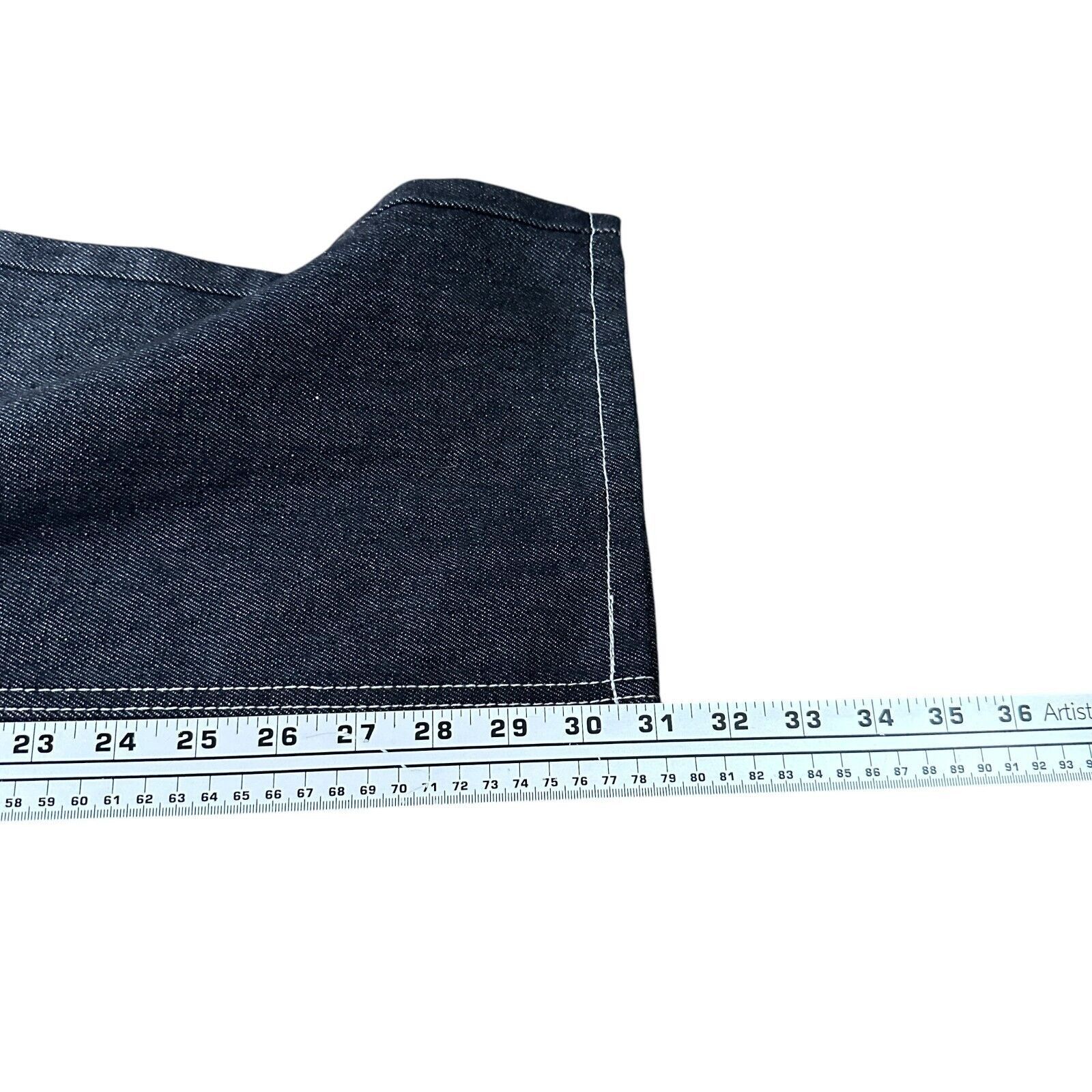 Mecca Vintage Mecca Skater Baggy Jeans Men’s 40 Black Y2K Hip Hop Size US 40 / EU 56 - 10 Thumbnail