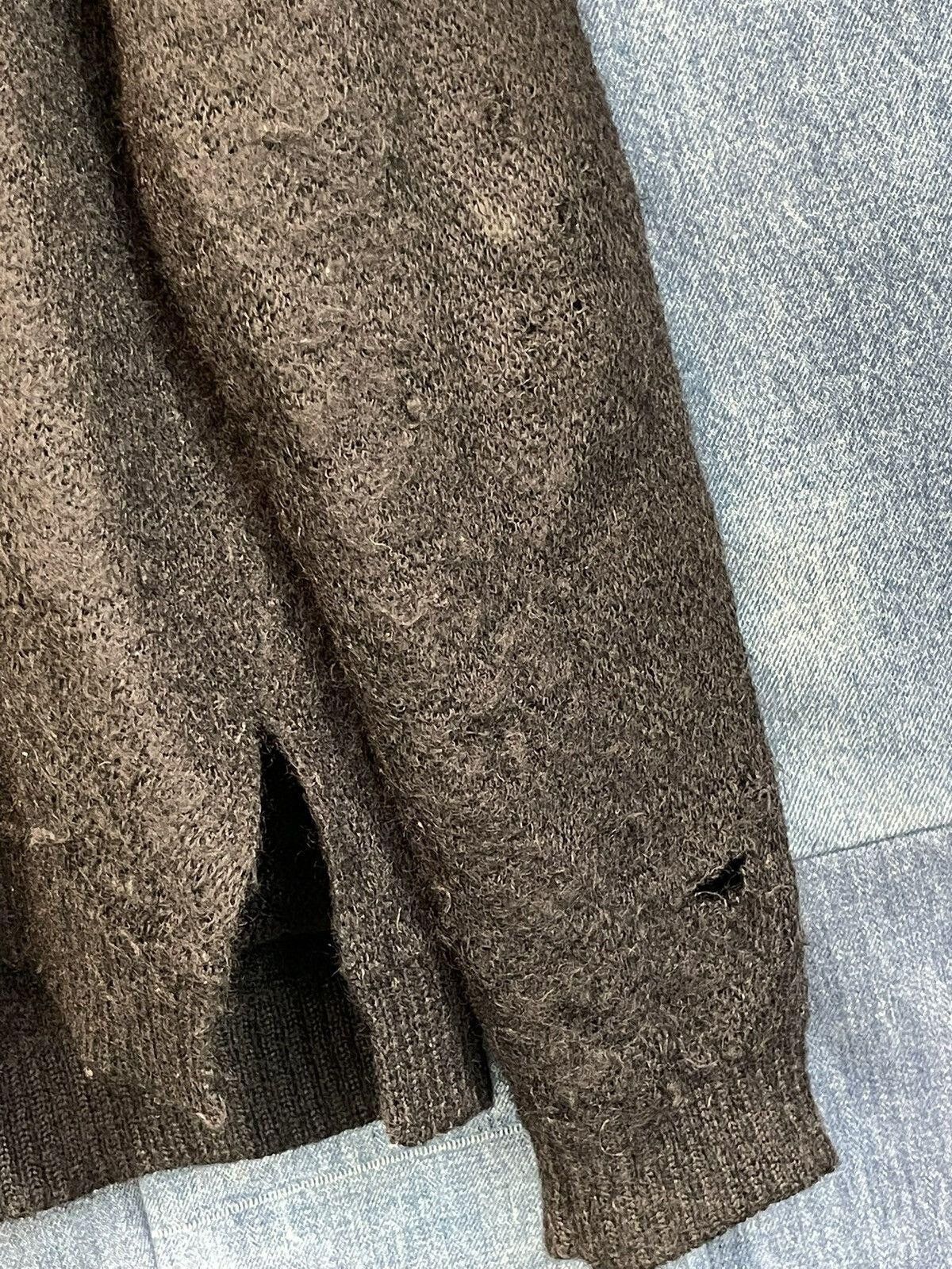 Sasquatchfabrix Black Cardigan factory distressed Size US XL / EU 56 / 4 - 6 Thumbnail